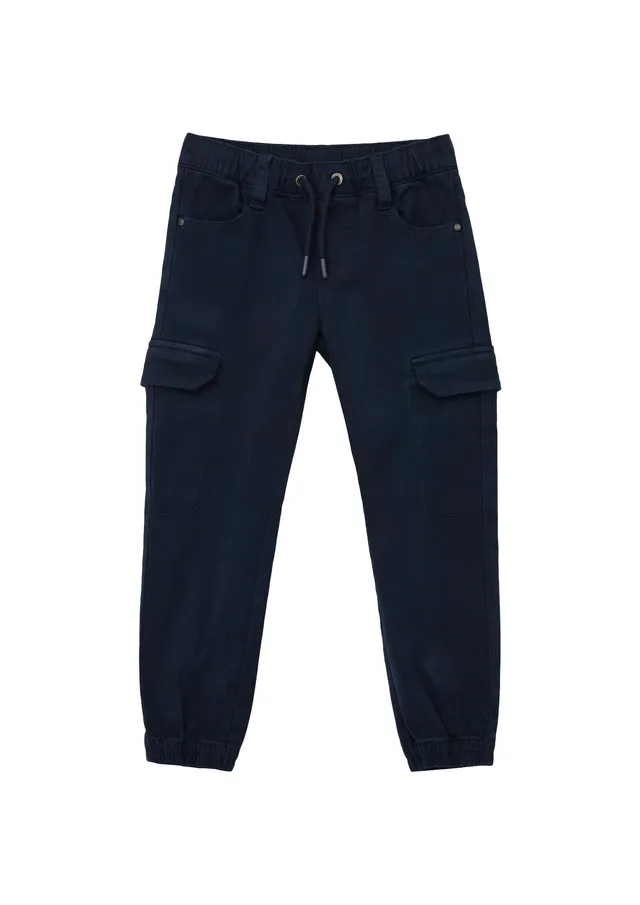 s.Oliver Junior Pelle Jogg-Pants navy Gr. 104 Baumwolle