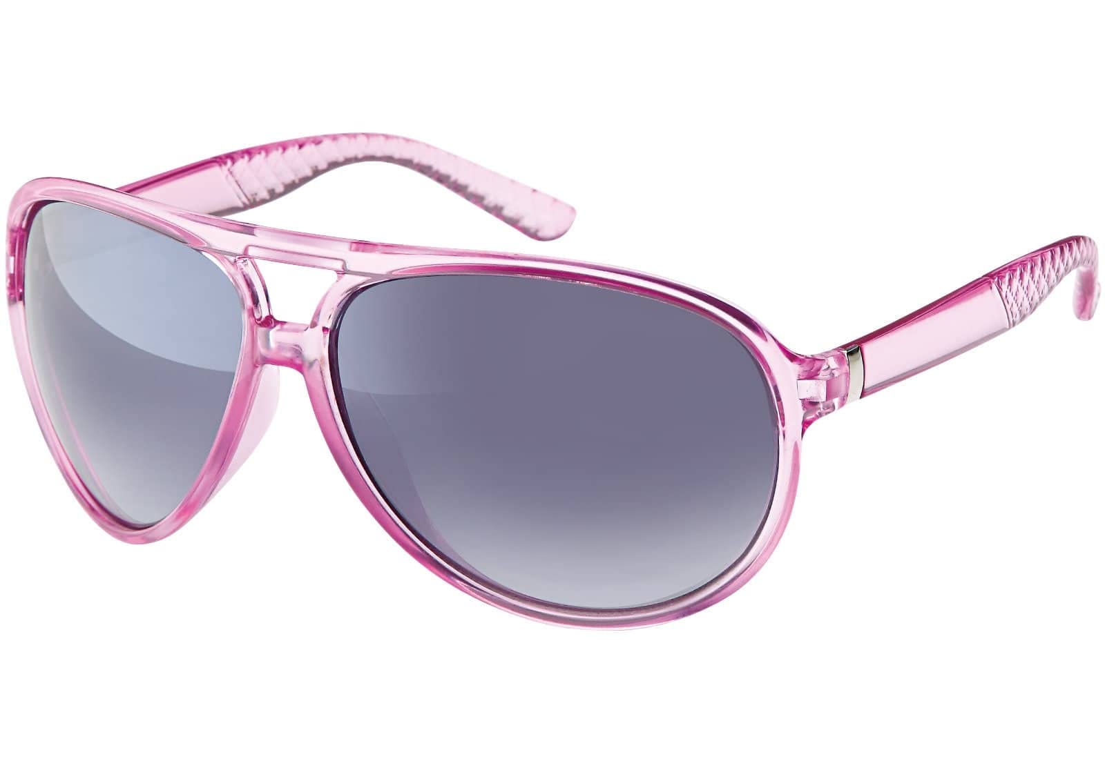 BEZLIT Piloten-Sonnenbrille UV400 Silber-Weiß Damen