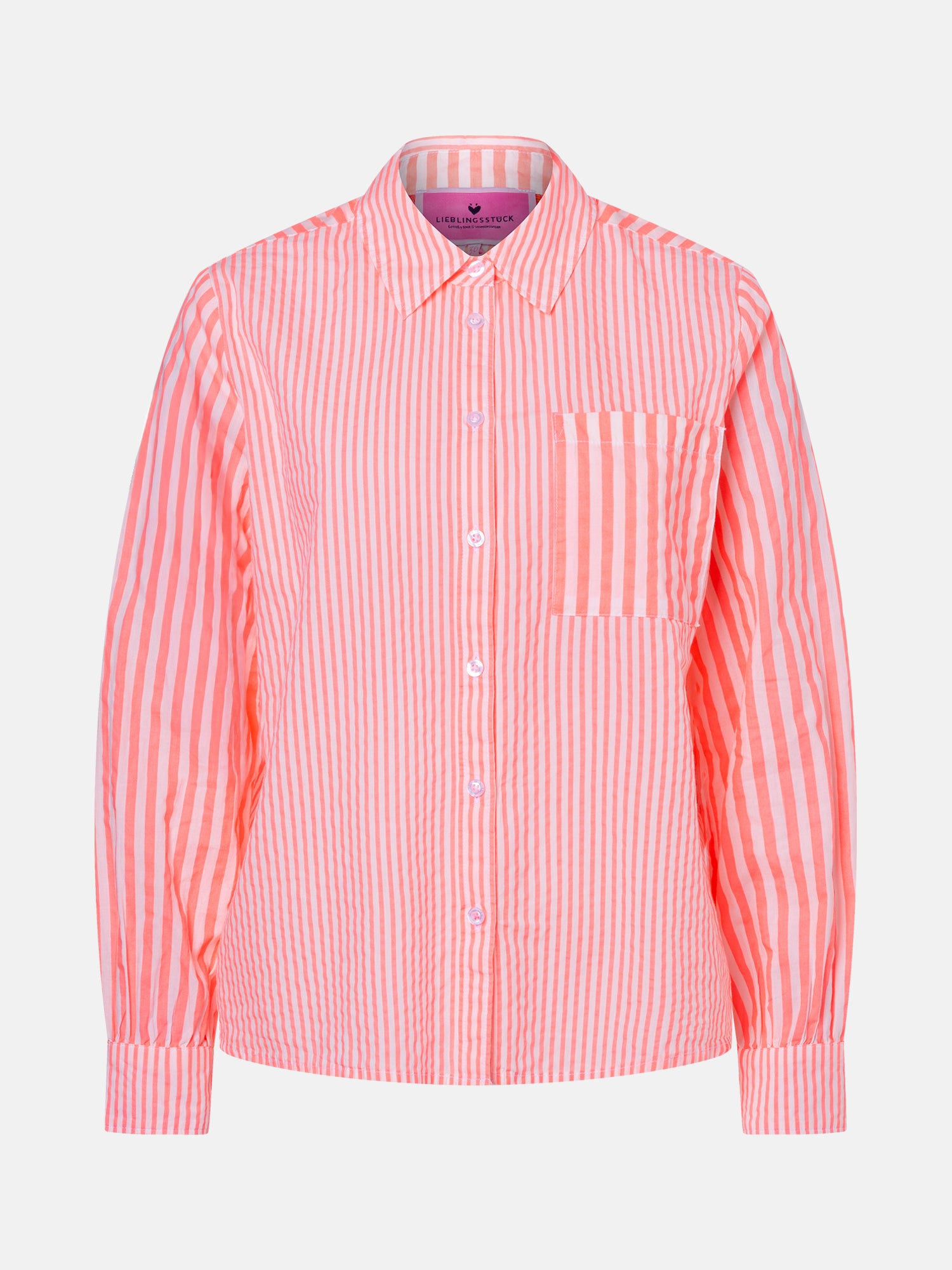 Lieblingsstück OceanEP Bluse pearl Baumwolle Streifen