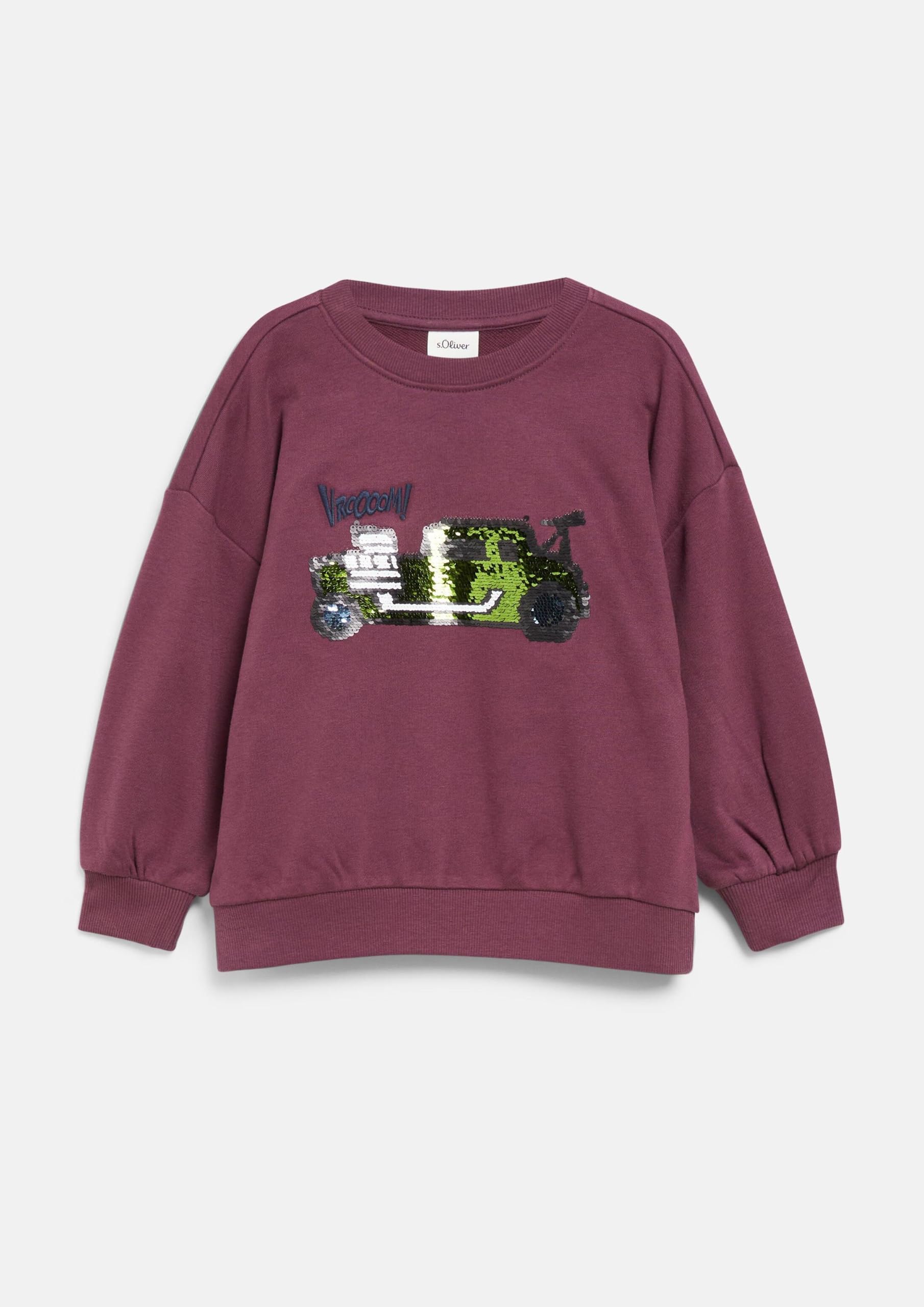 s.Oliver RED LABEL Oversize-Sweatshirt 128-134 Pailletten