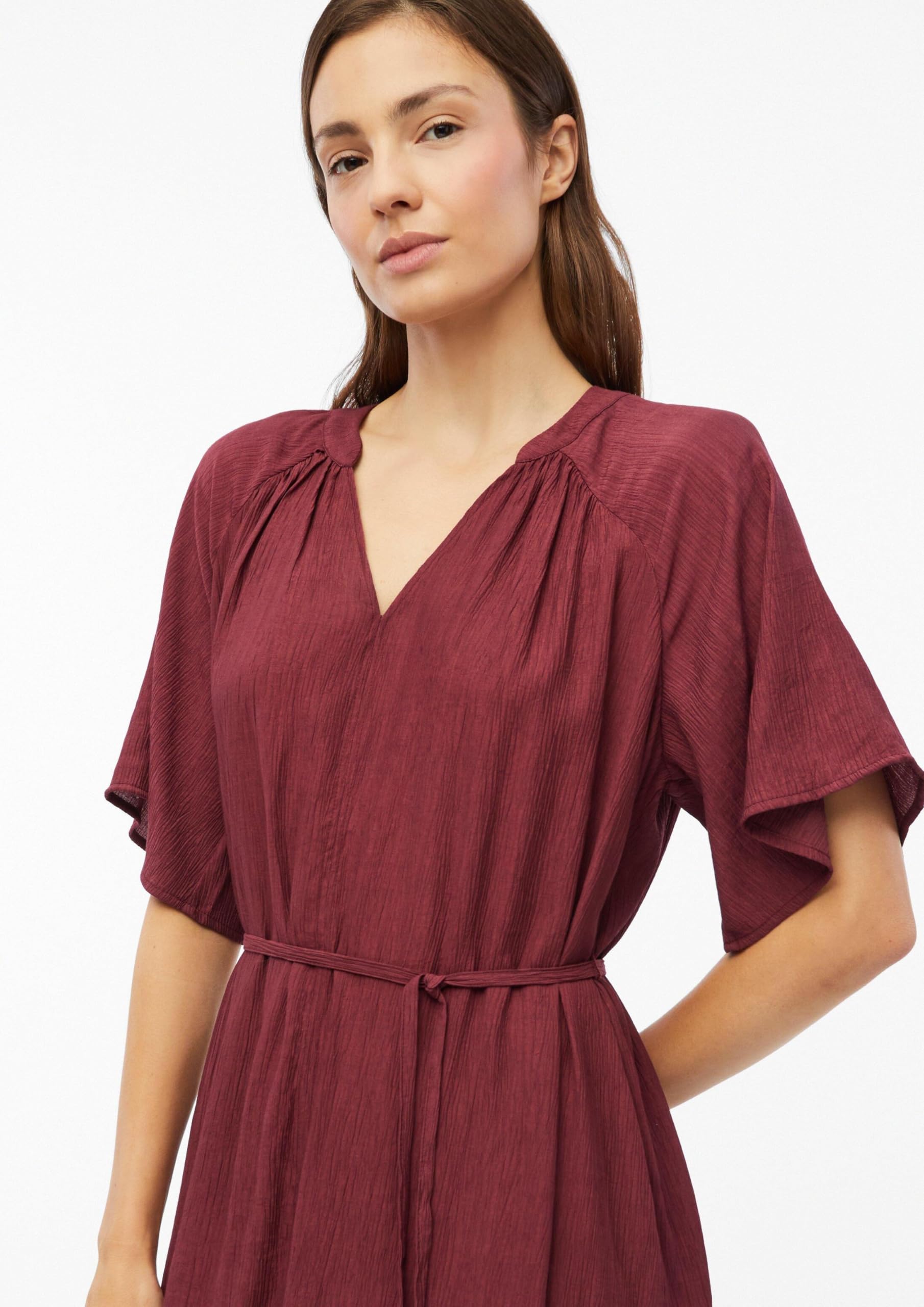 s.Oliver Red Label Midi-Kleid Bindegürtel 38