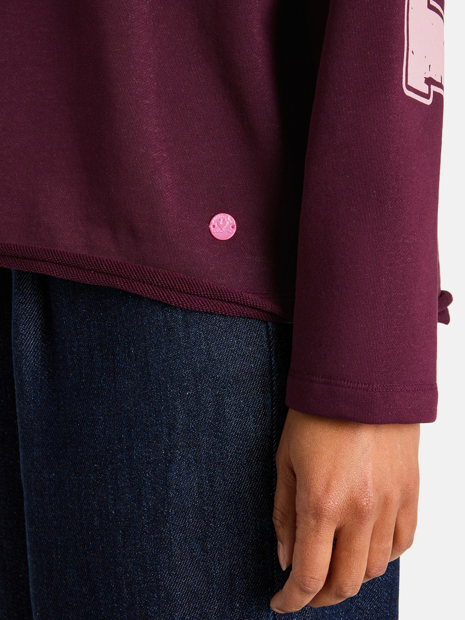 Lieblingsstück KiaL Sweatshirt fig mit Rückenprint