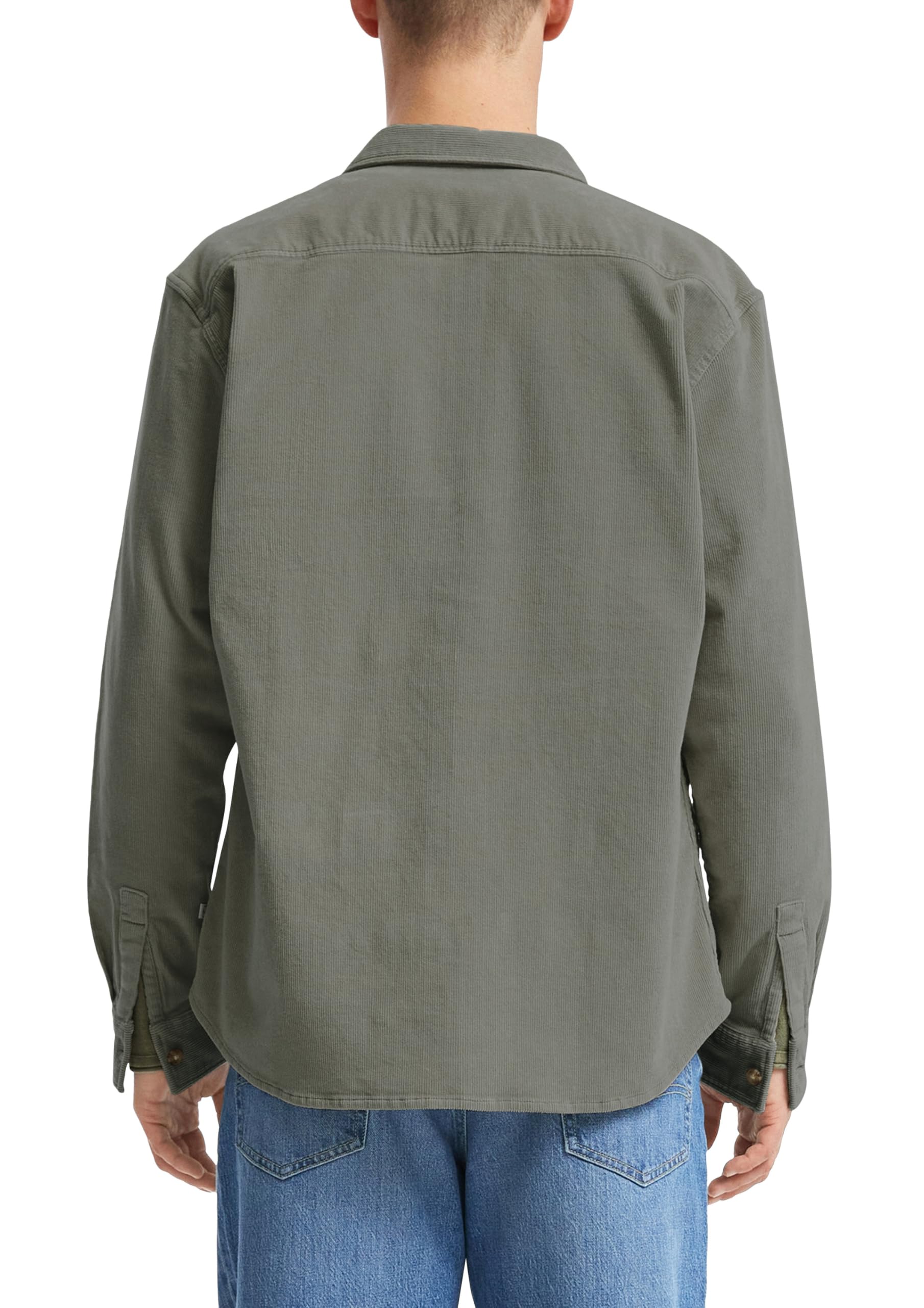 s.Oliver QS Overshirt Cord Taschen olivgrün XL
