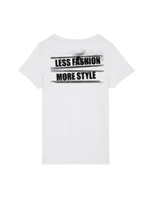 dna merch Less Fashion More Style Longsleeve Baumwolle