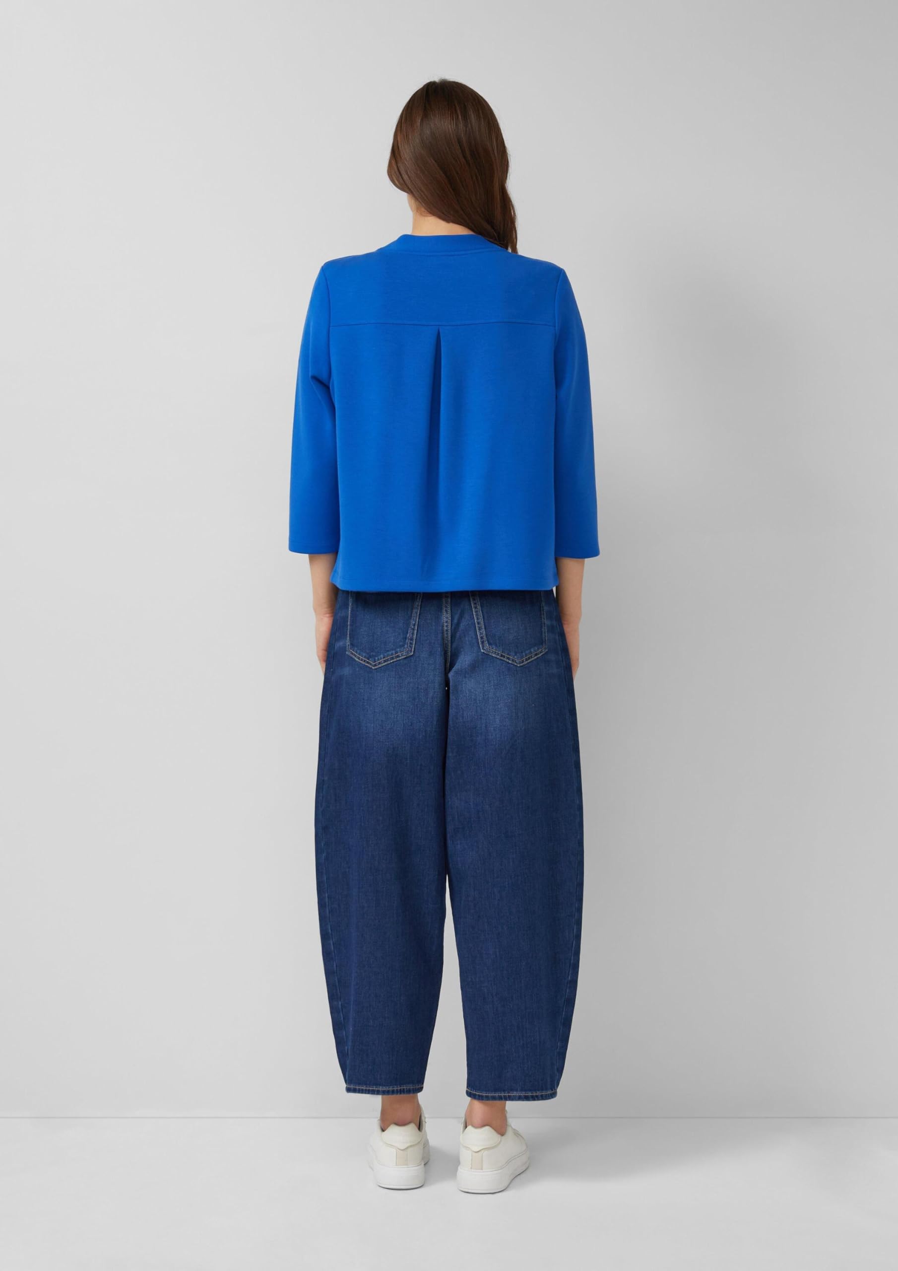 s.Oliver Red Label Sweatjacke 2176278 3/4 Arm royalblau