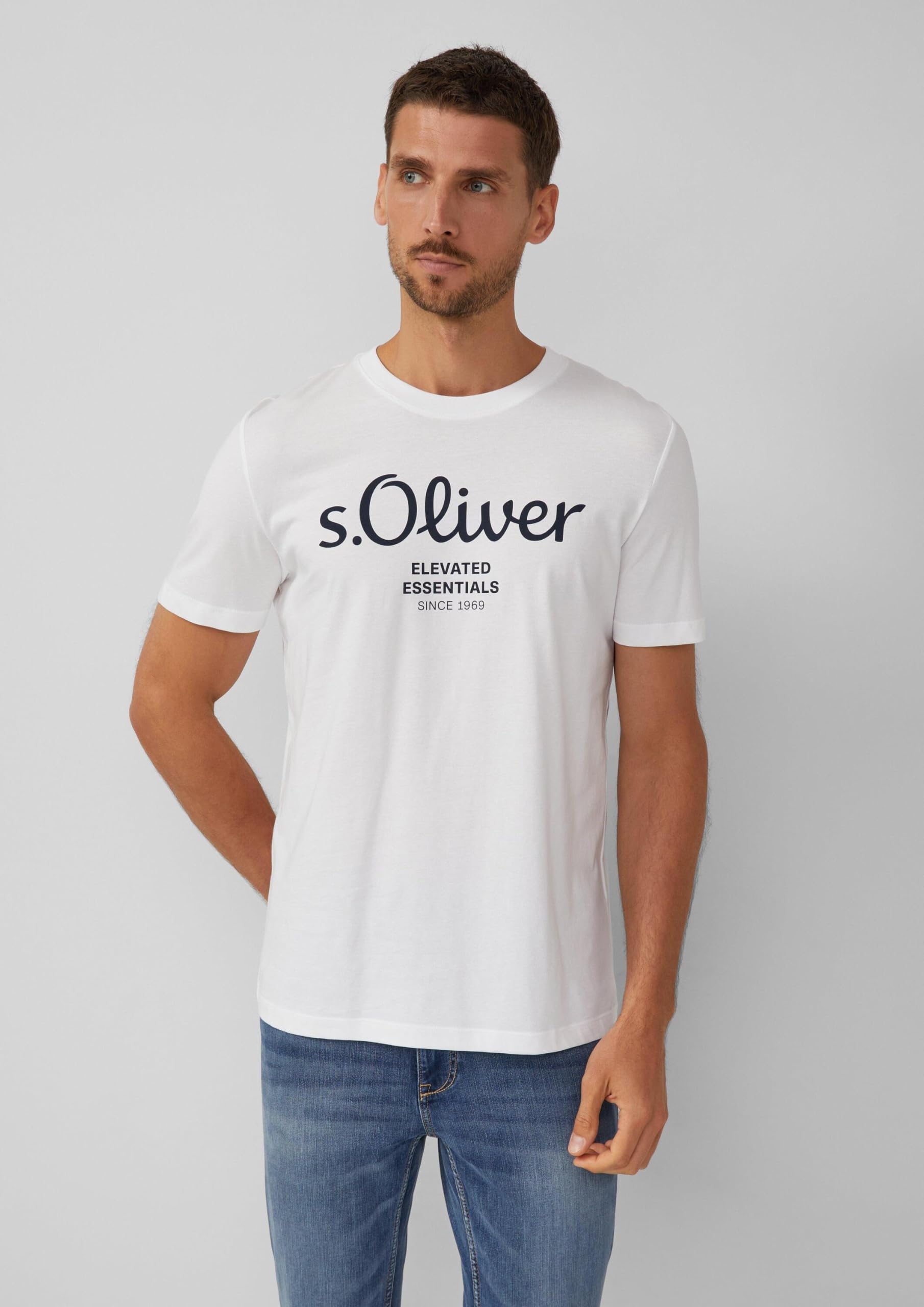 s.Oliver RED LABEL Jersey T-Shirt 2er-Pack XL weiß