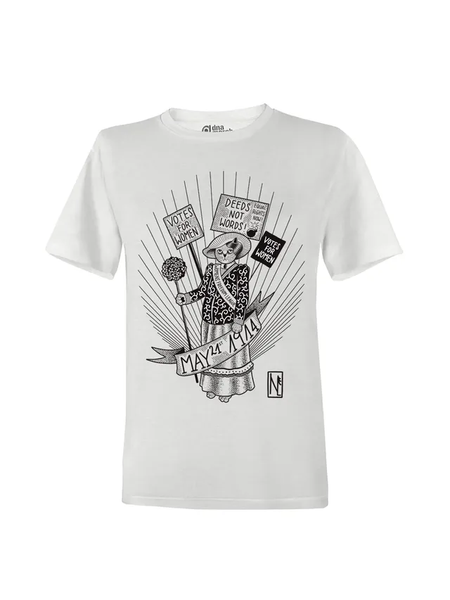 dna merch Suffragettes Right To Vote T-Shirt