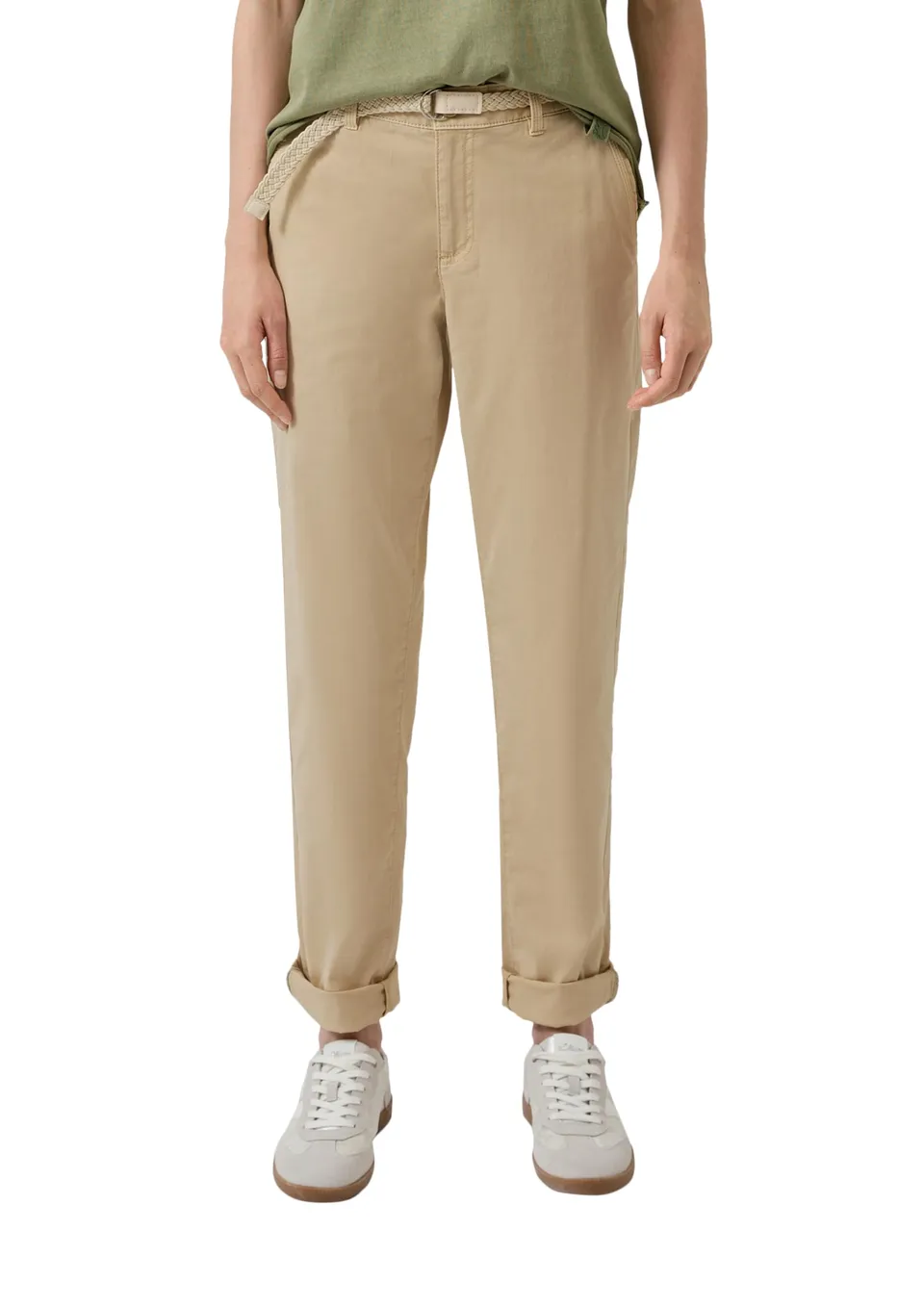 s.Oliver Red Label Chino Gewaschen mit Gürtel Baumwolle