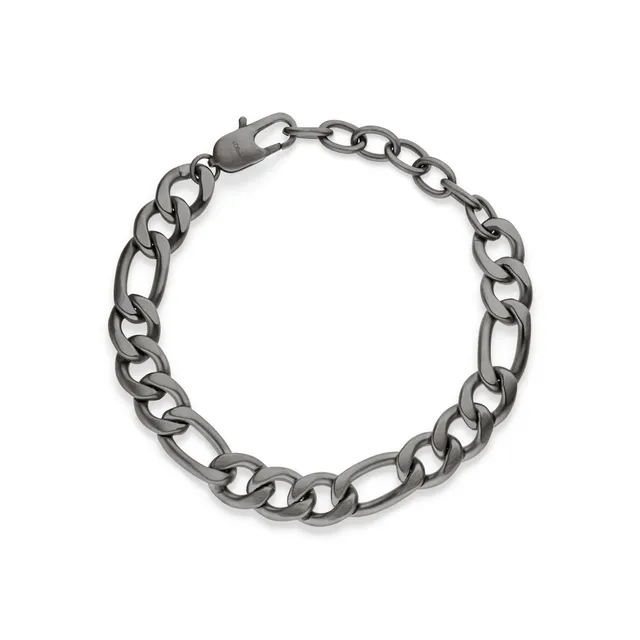 s.Oliver RED LABEL Bold Armband Edelstahl grau markant