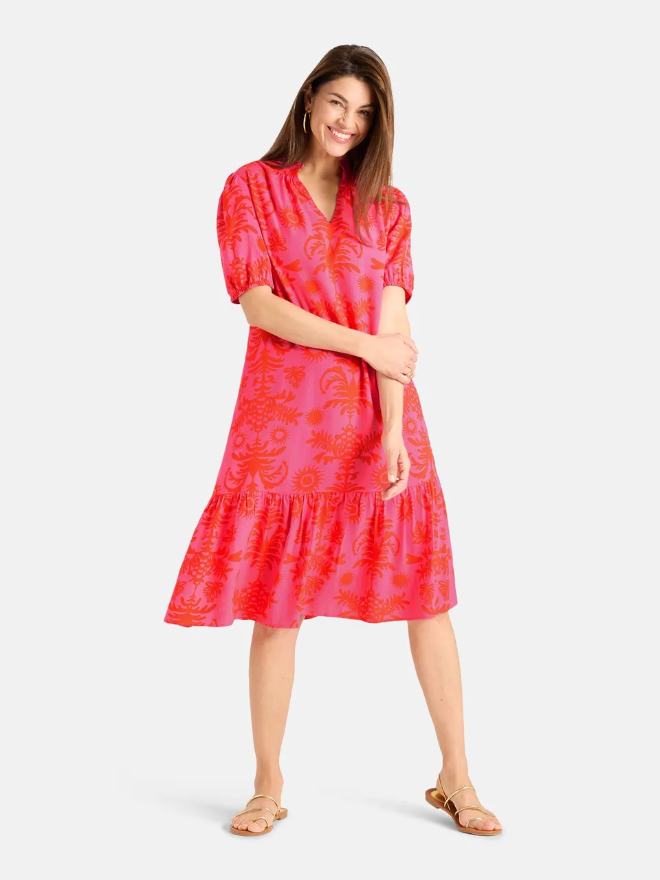 Lieblingsstück EddaL Kleid lovely pink aus Viskose