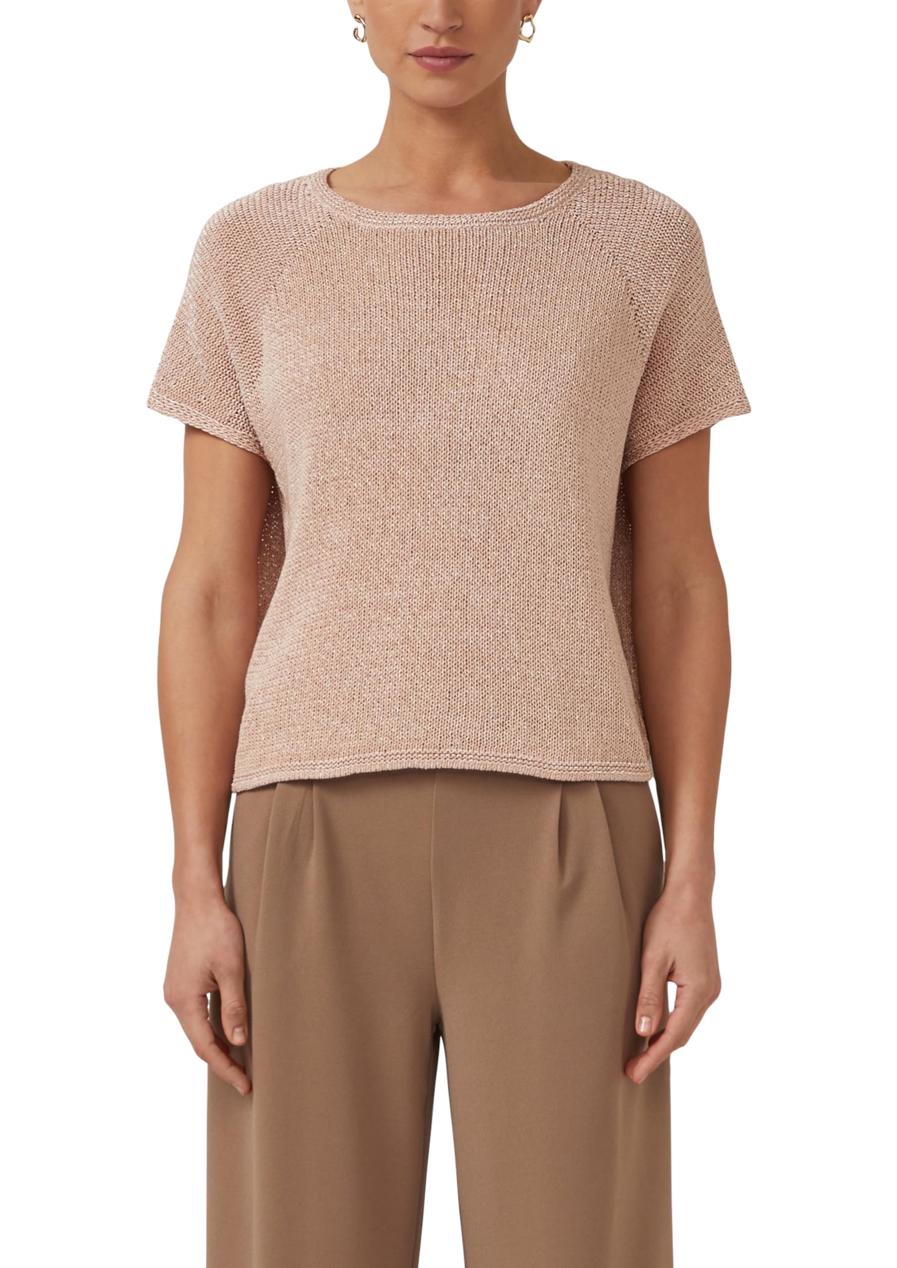 s.Oliver RED LABEL Strickpullover Relaxed Fit U-Boot