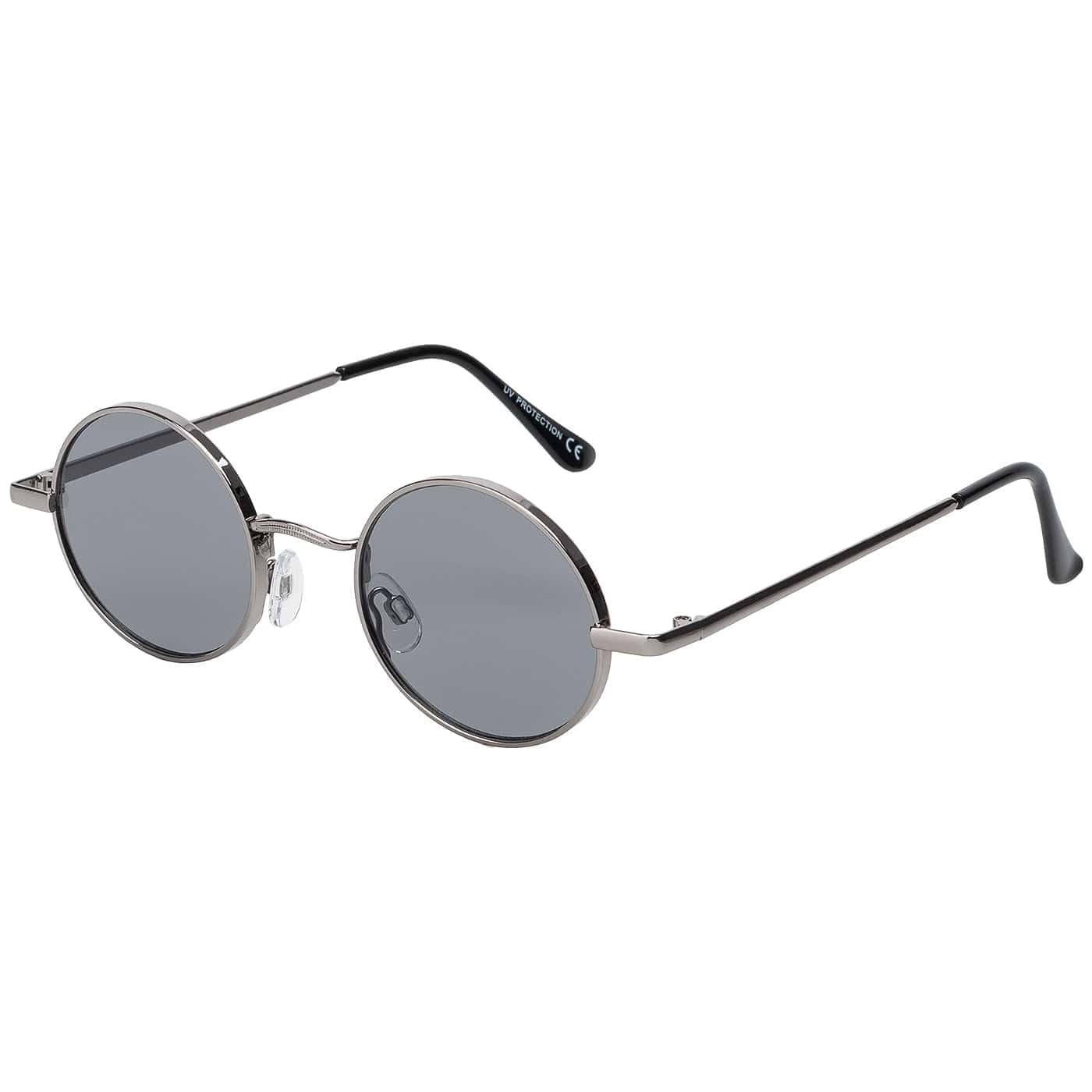 BEZLIT Damen Sonnenbrille rund Orange Metall UV400