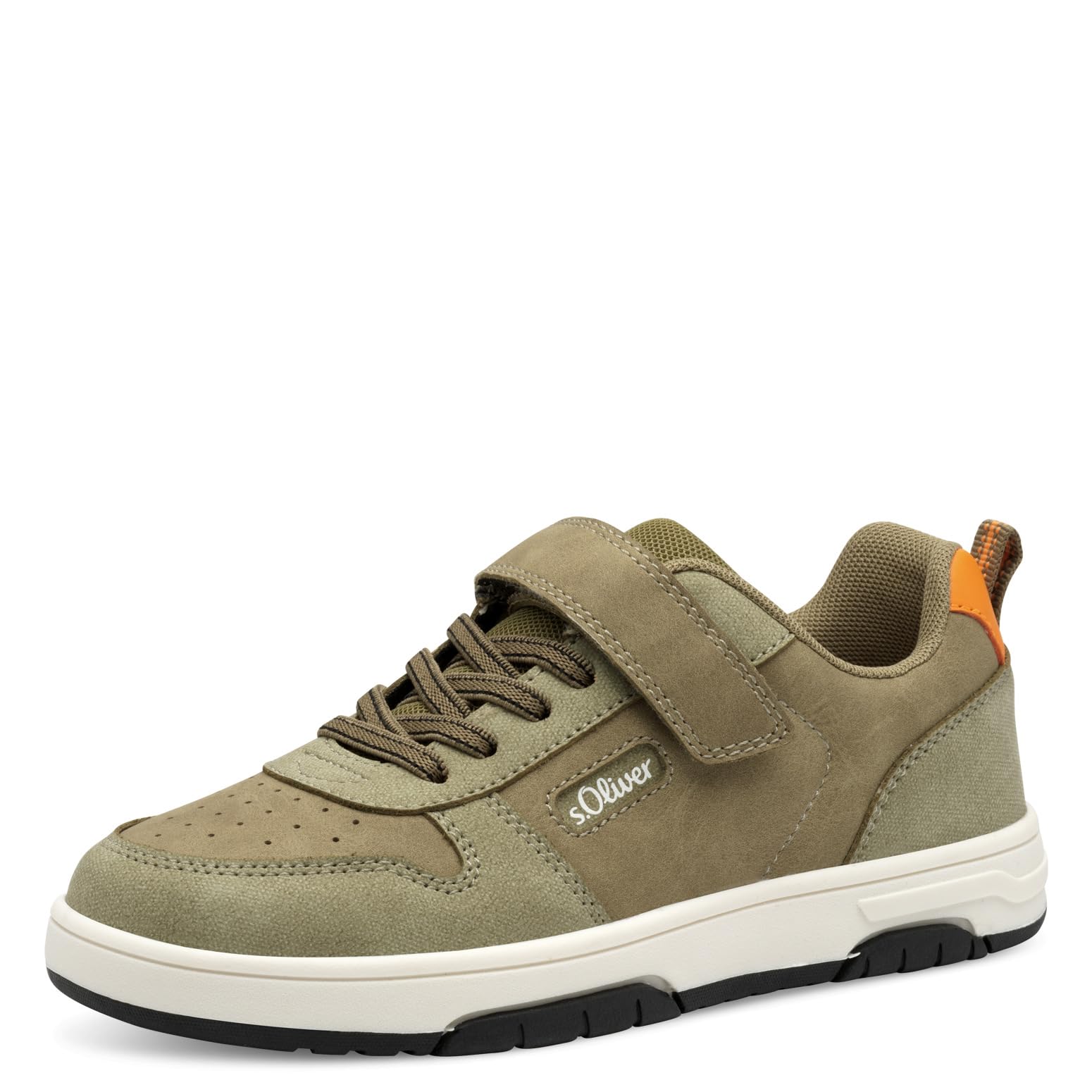 s.Oliver Junior Sneaker Klettverschluss Navy flach