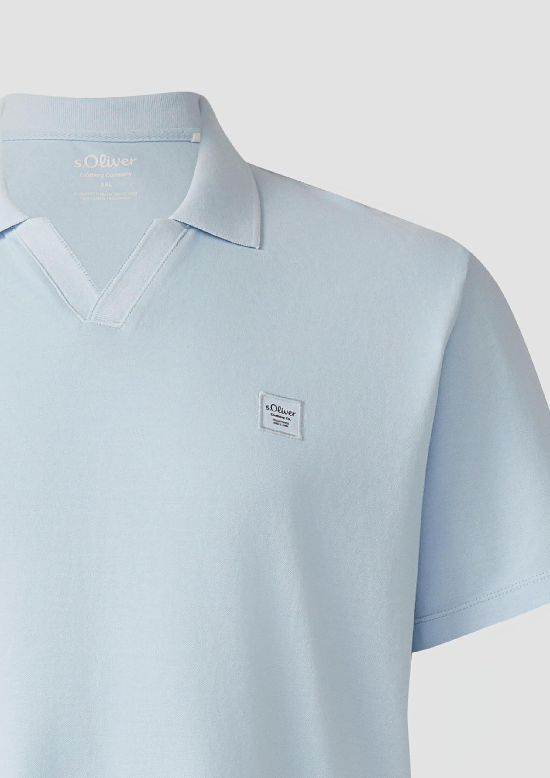 s.Oliver Junior Baumwoll-Piqué Poloshirt 5XL Garment Dye