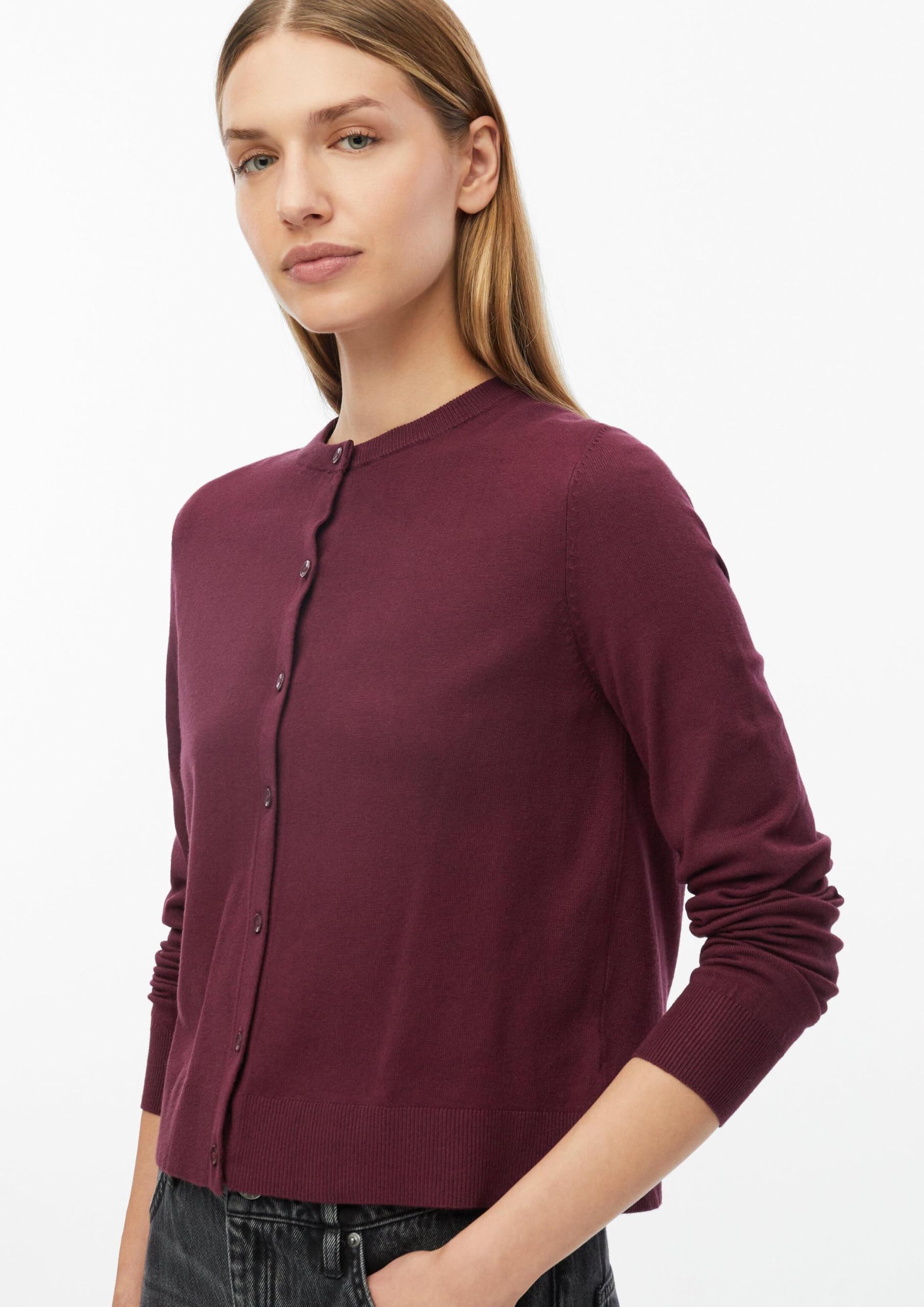 s.Oliver RED LABEL Strickjacke Bordeaux 34