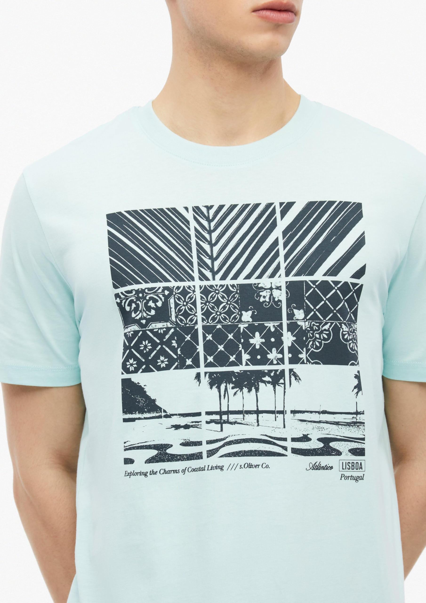 s.Oliver Junior T-Shirt XL Frontprint Baumwolle