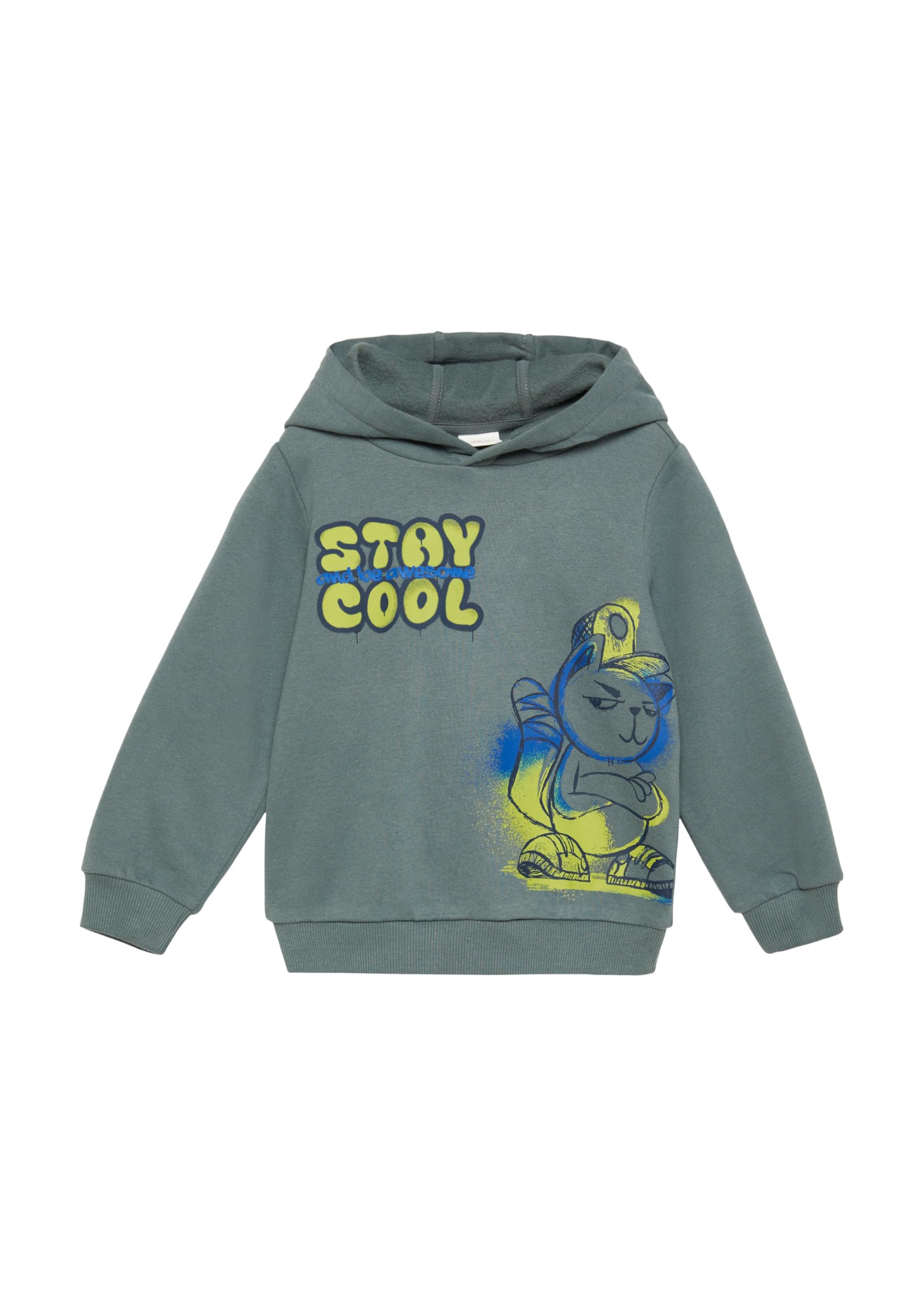 s.Oliver Red Label Kapuzen-Sweatshirt Rubinrot 128-134