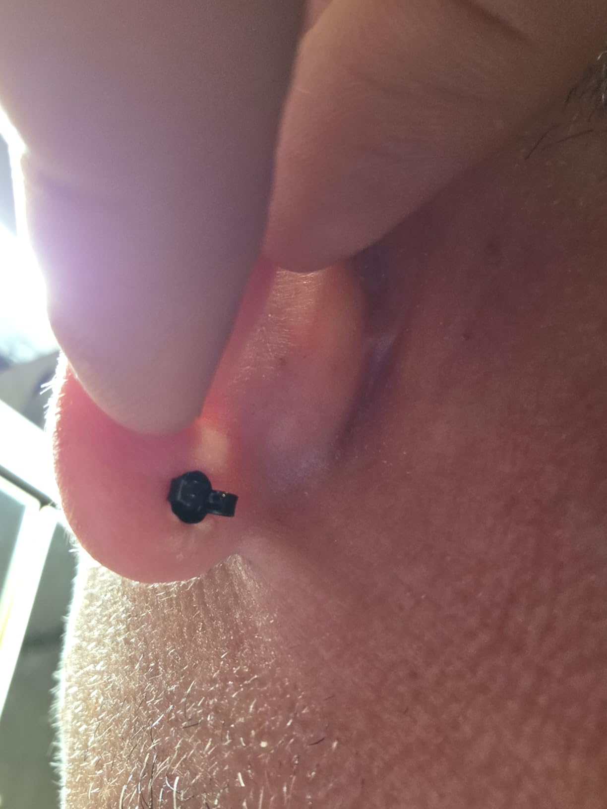 s.Oliver Herren Ohrstecker Edelstahl Silber Matt