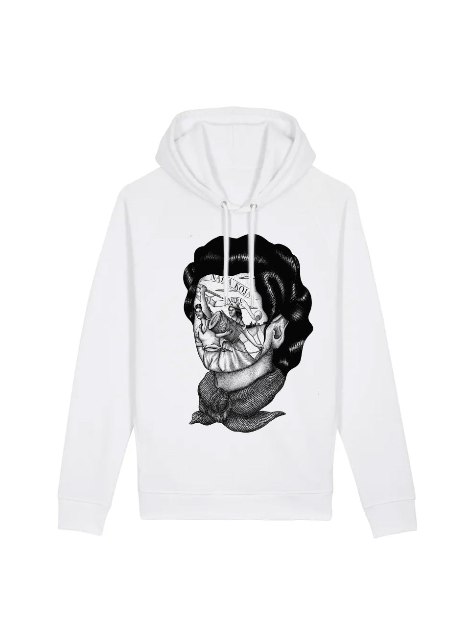dna merch Hope Which Never Dies Kapuzenpullover heidegrau M Baumwolle
