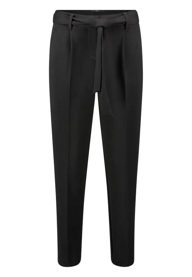 zero Stoffhose mit Bindegürtel 28 Inch Black Beauty Gr.40