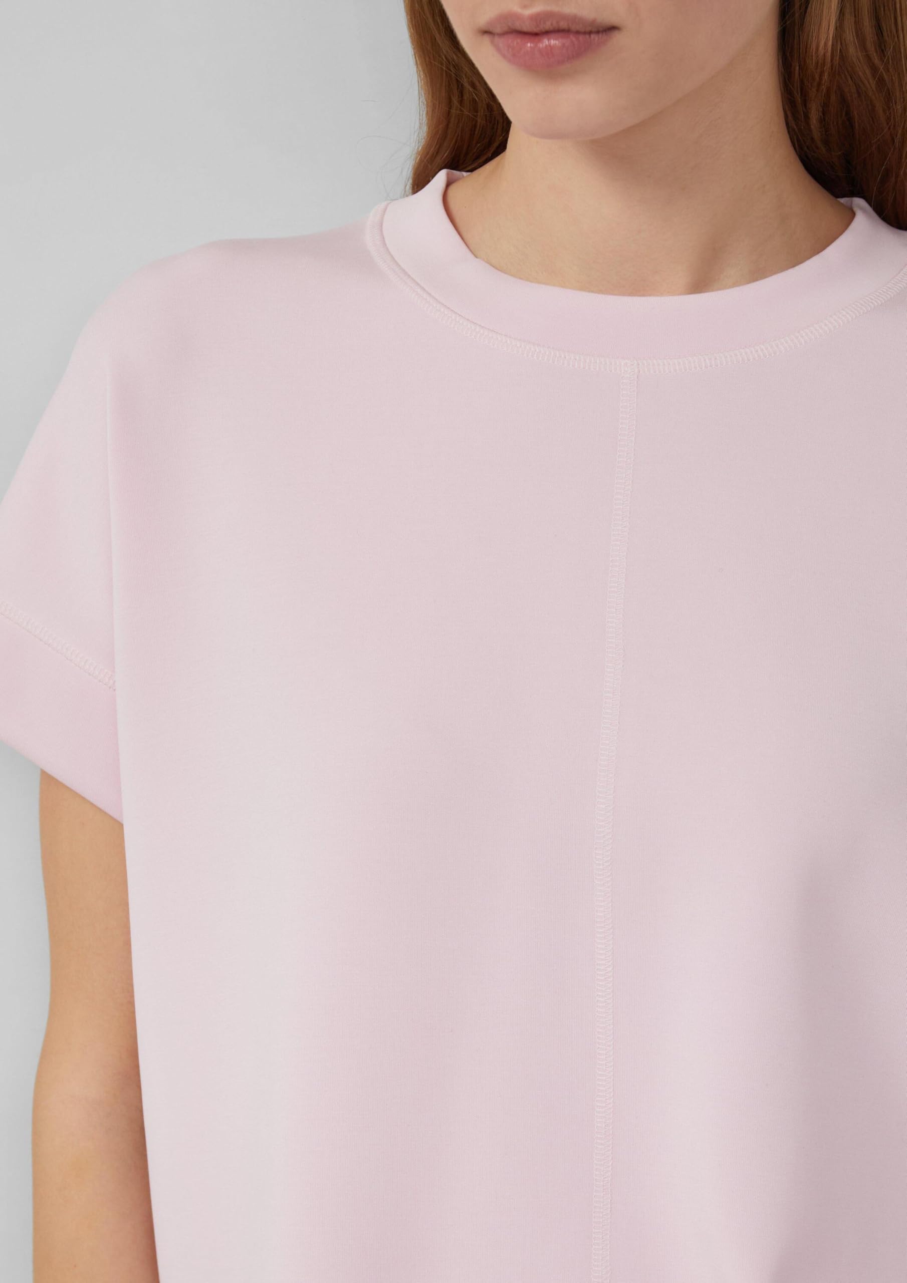 s.Oliver Oversize Sweatshirt Scuba Pullover olivgrün