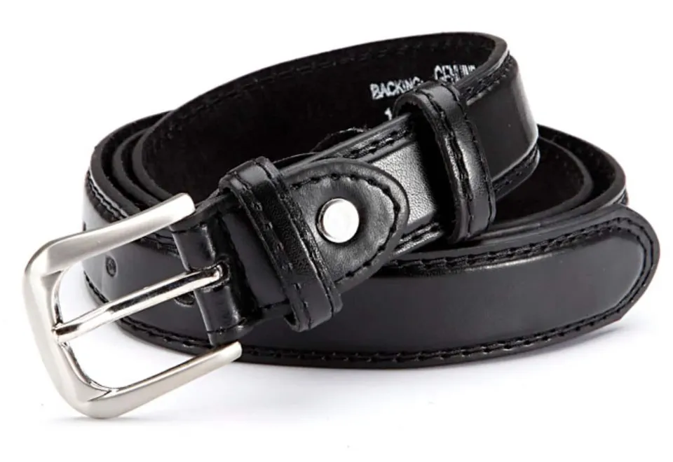 BEZLIT Herren Echtleder-Gürtel 3 cm Schwarz Größe 105
