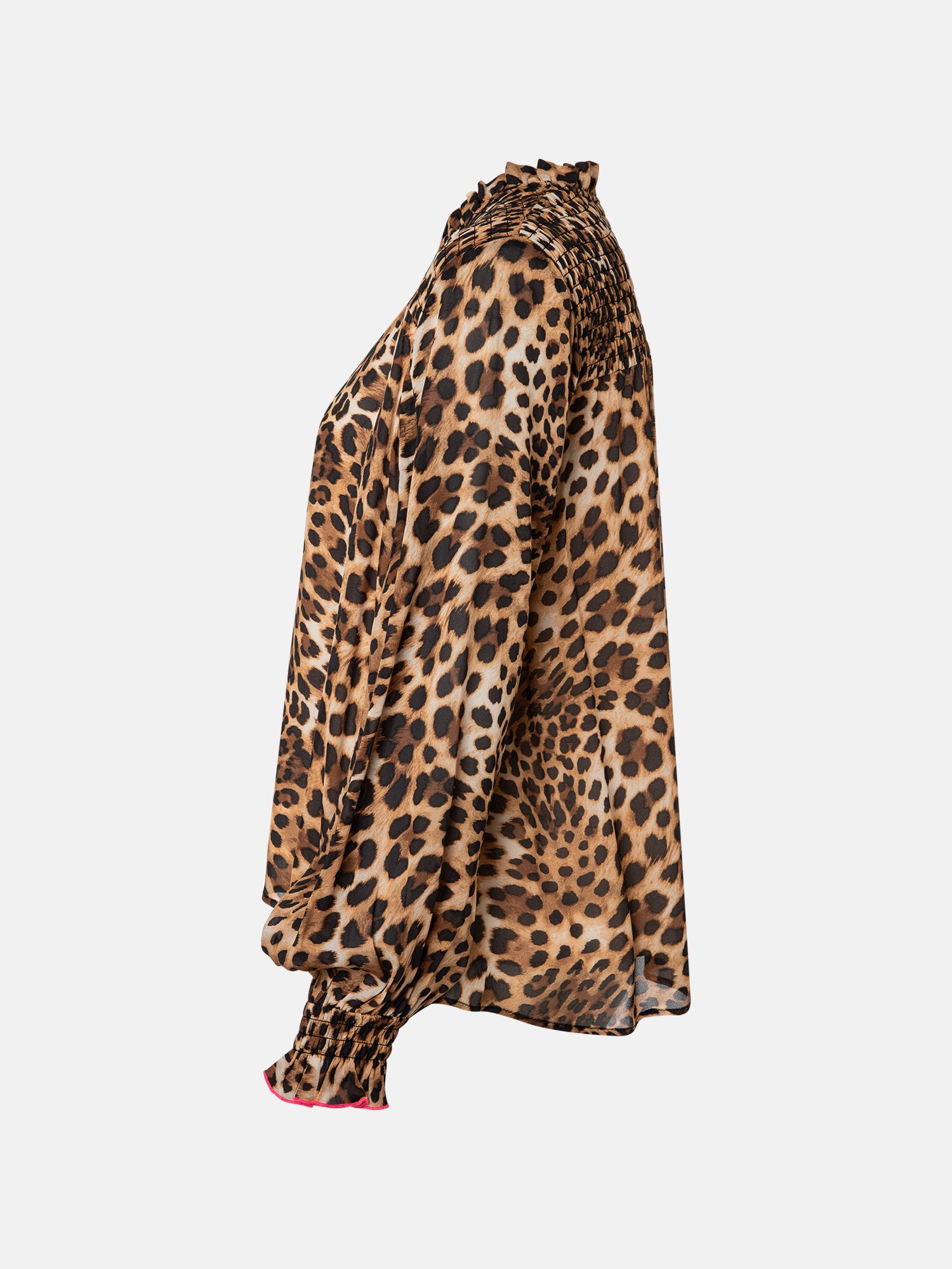 Lieblingsstück MimiL Bluse brownie Viskose Print