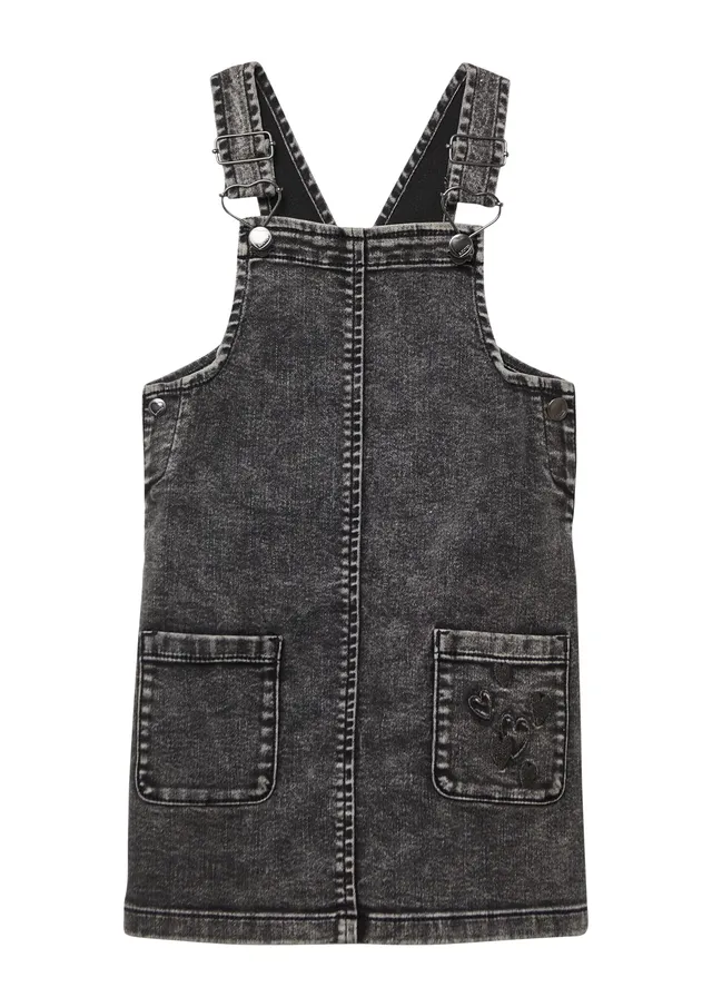 s.Oliver RED LABEL Latzrock Denim Gr. 128 Stickerei
