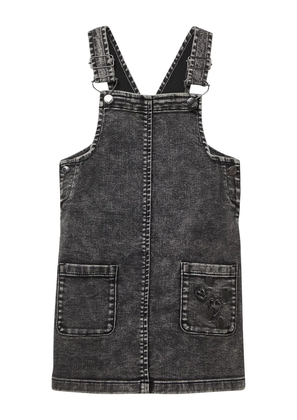 s.Oliver RED LABEL Latzrock Denim Gr. 128 Stickerei