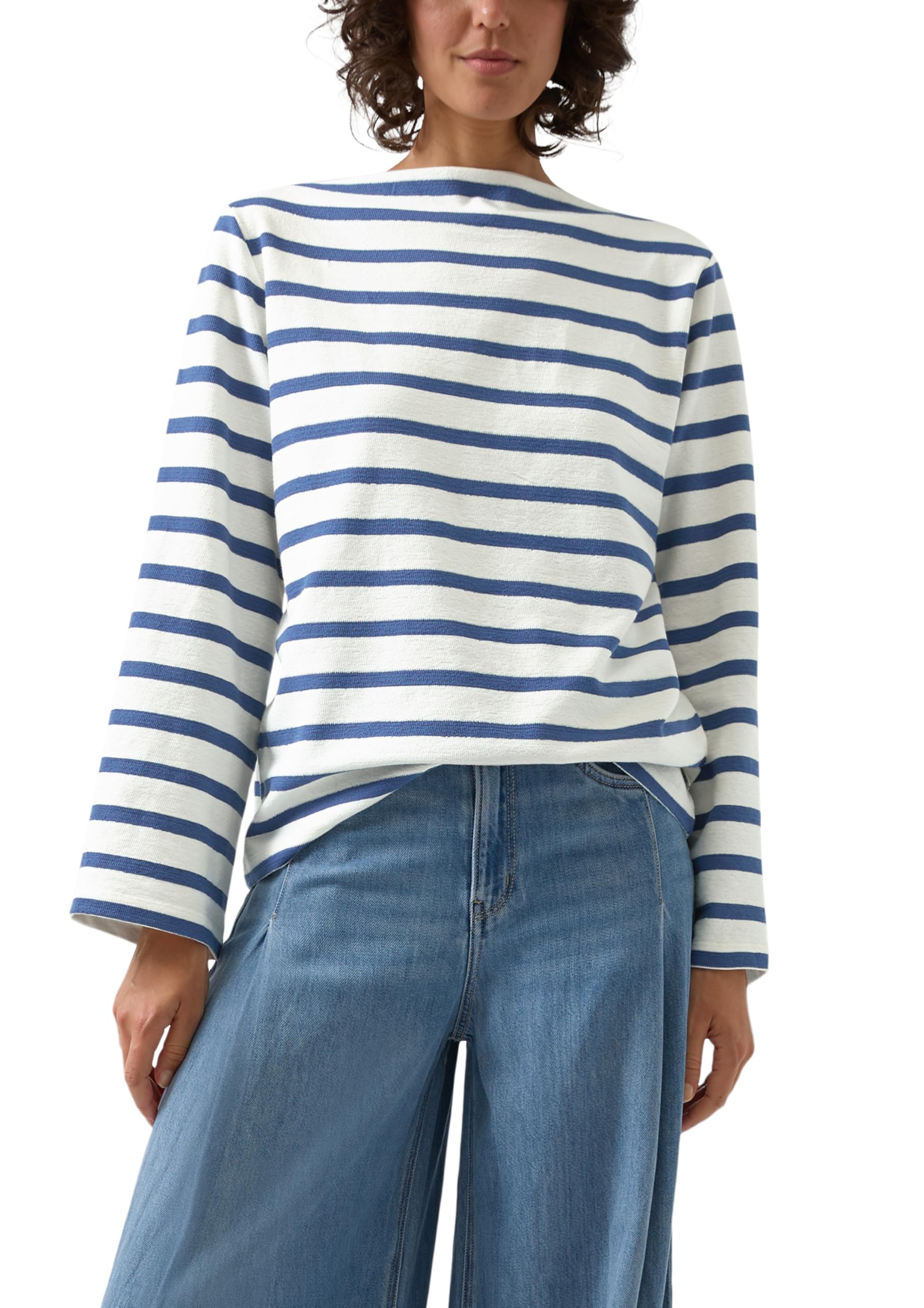 s.Oliver Red Label 2176237 Sweatshirt Damen 34 Streifen