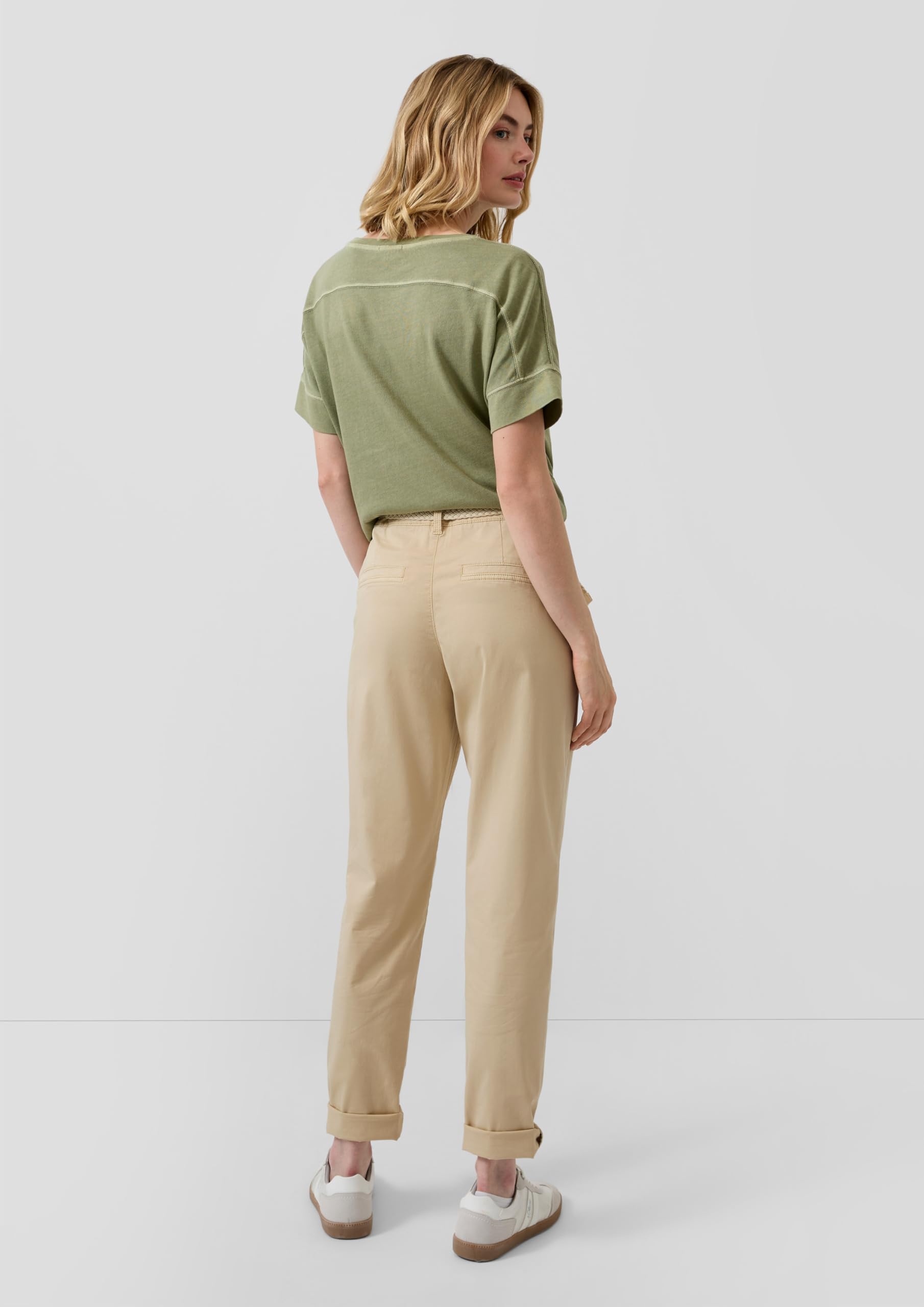 s.Oliver Red Label Chino Gewaschen mit Gürtel Baumwolle