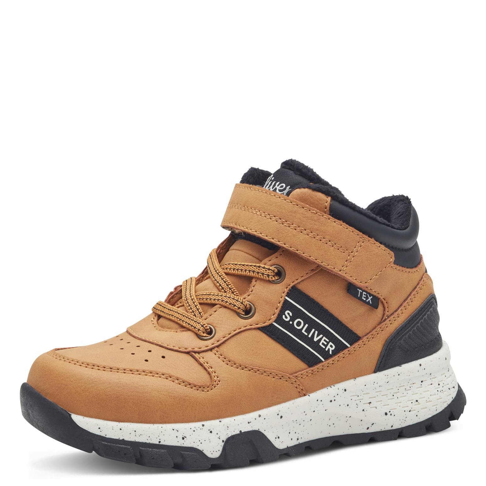 s.Oliver Junior 5-45301-43 Sneaker Schwarz 33 Leder