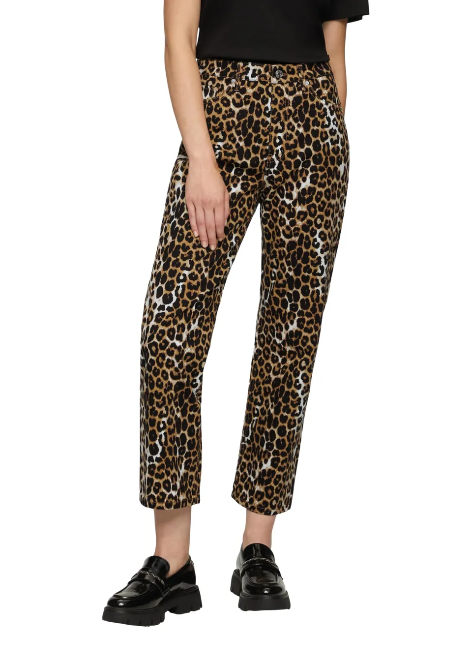 s.Oliver RED LABEL Karolin Crop Jeans Leo Gr.46