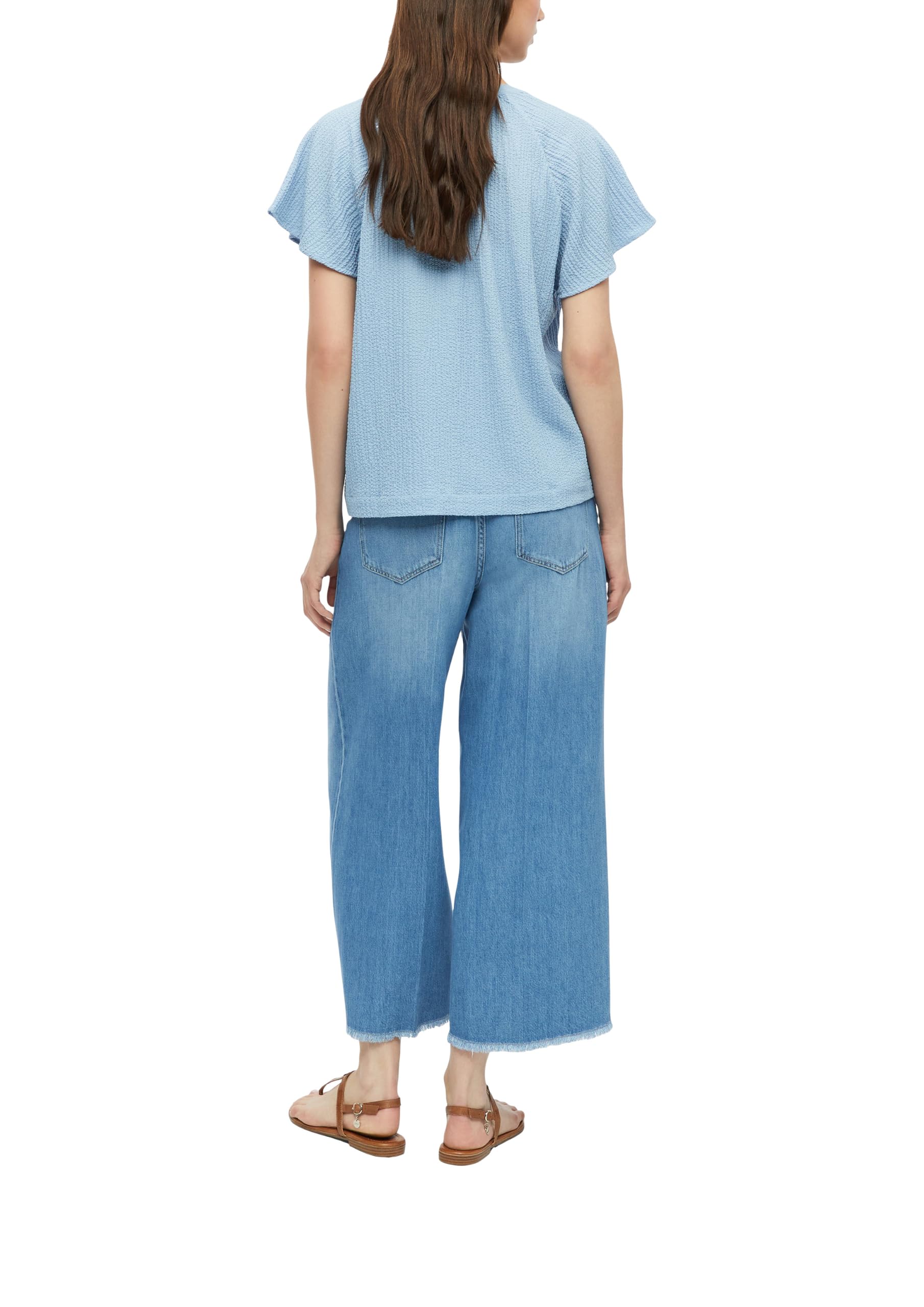 s.Oliver RED LABEL Raglan-Bluse Relaxed Fit creme Gr. 34