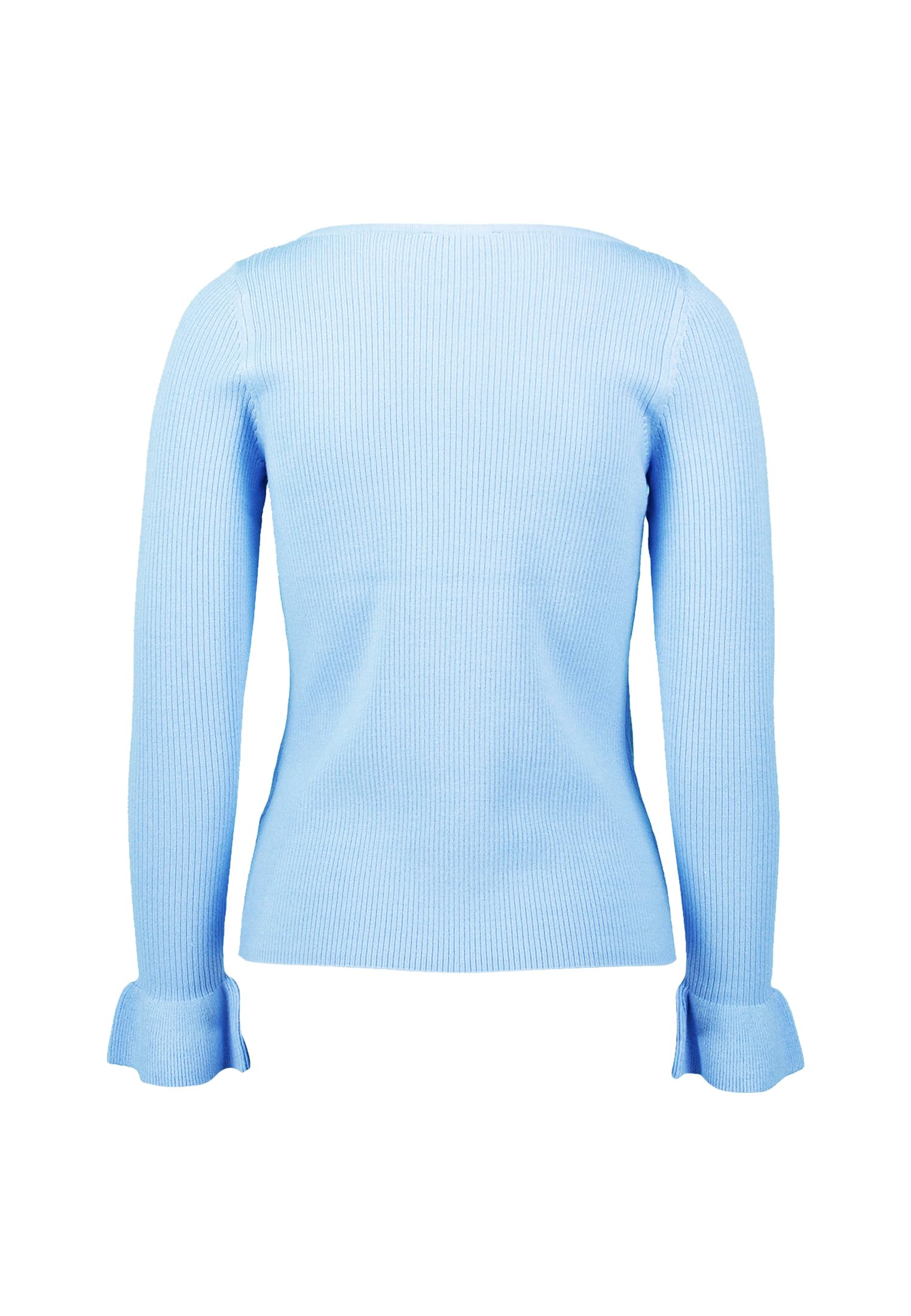 zero Pullover Volantärmel Gr.40 8358 feminin