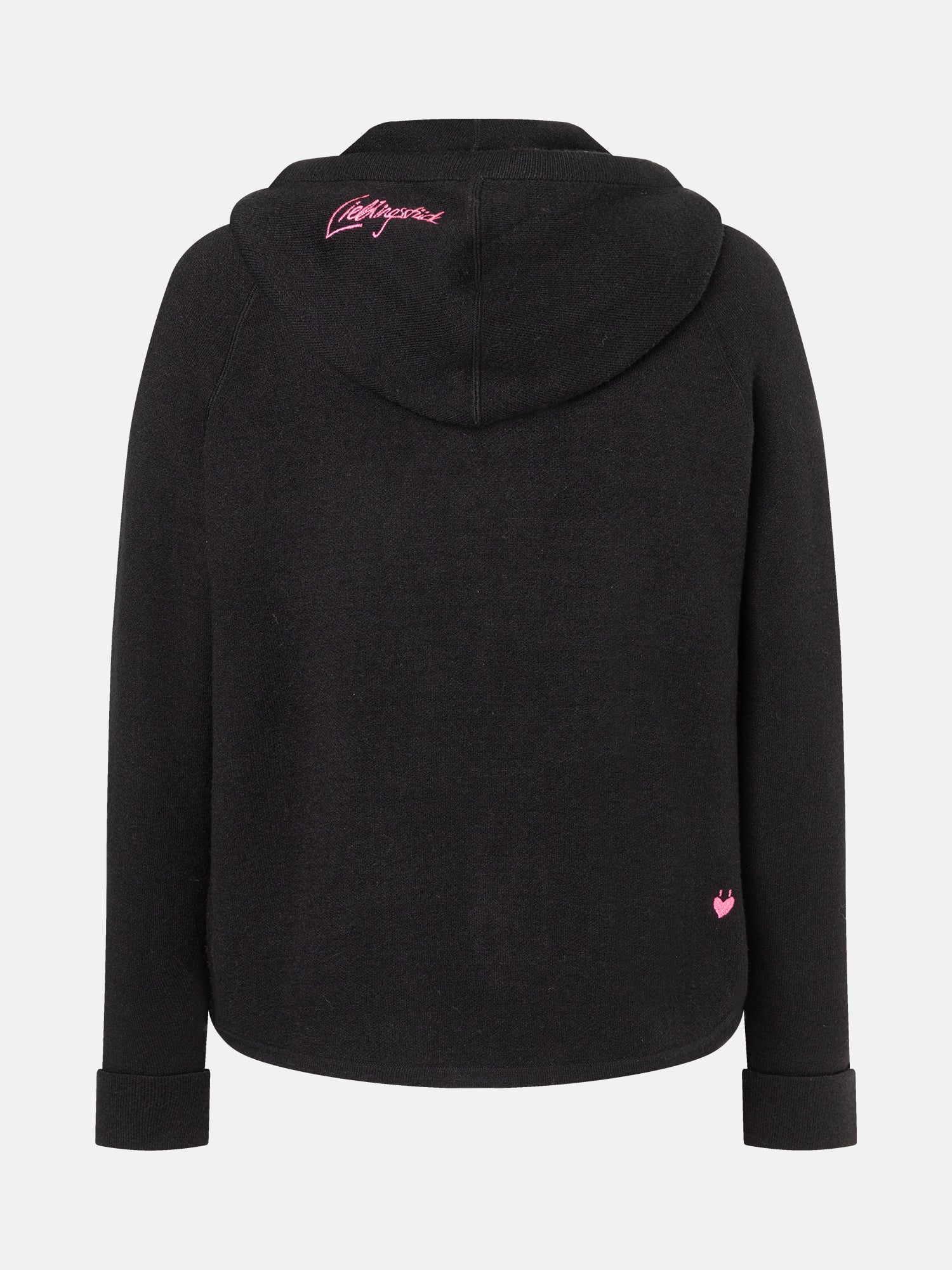 Lieblingsstück YariaL Jacke schwarz Viskosemix Kapuze