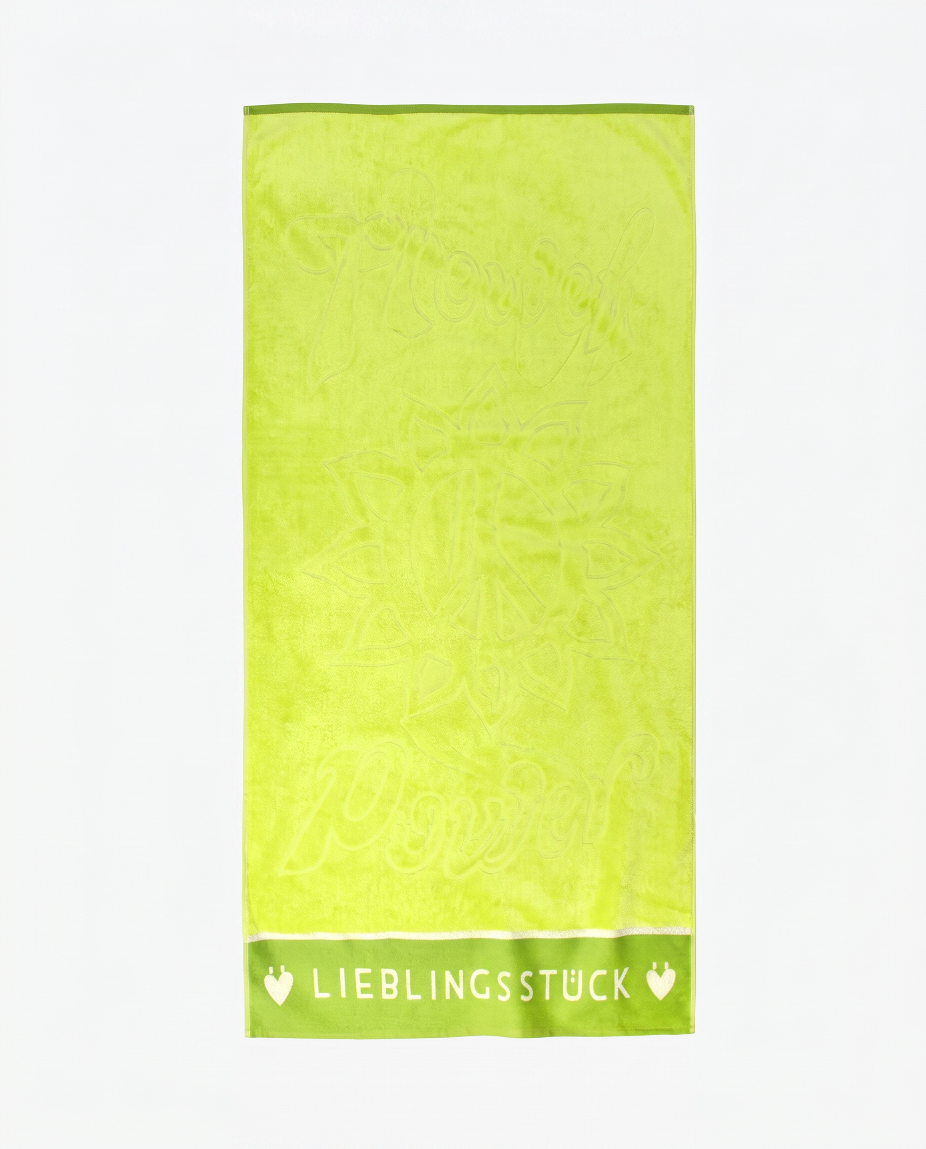 Lieblingsstück Badetuch Orange Baumwollmix Lurex