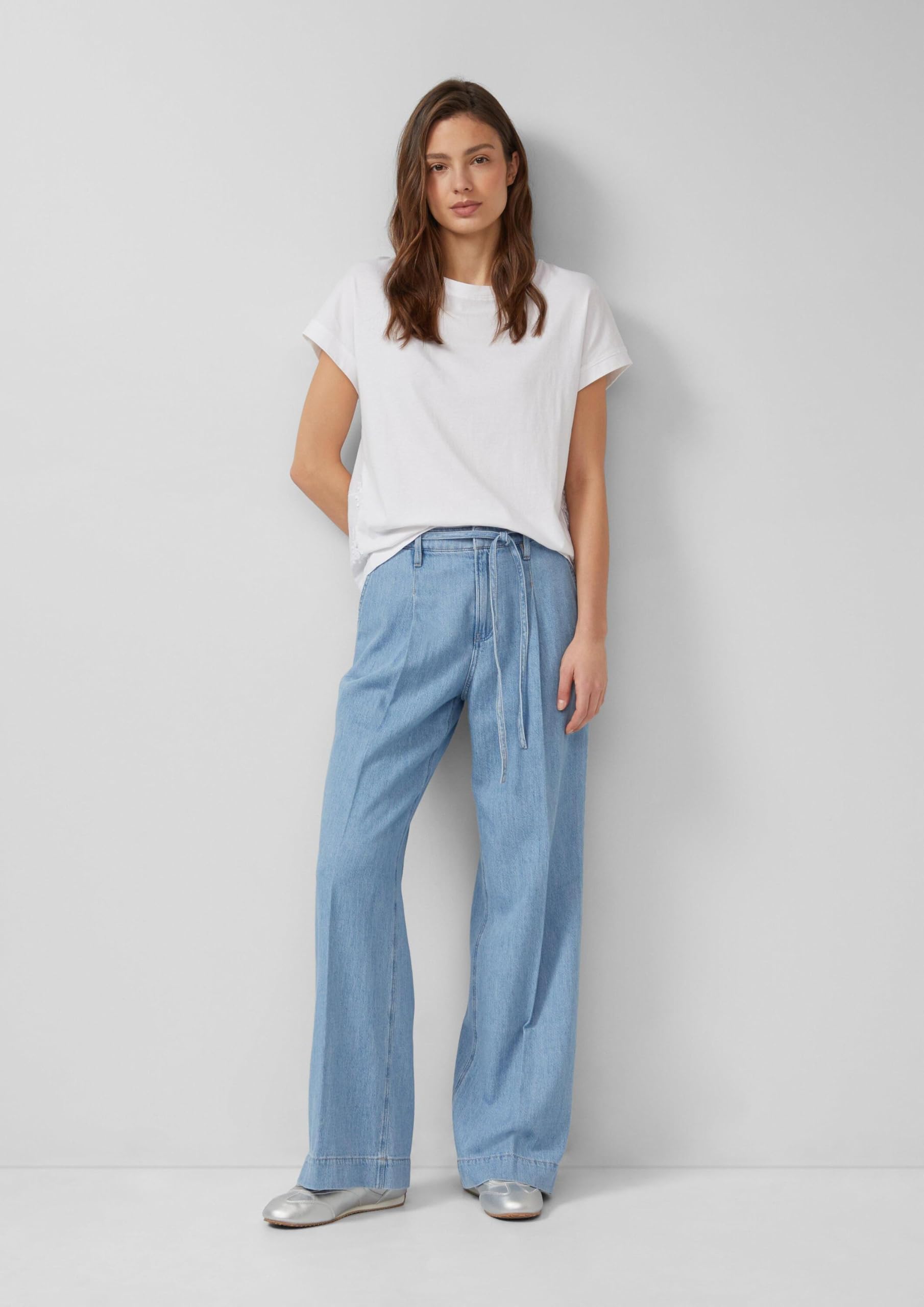 s.Oliver Suri Jeans Wide Fit High Rise 34W/32L