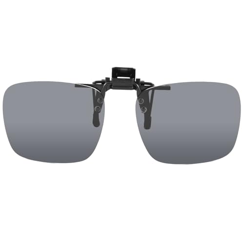 BEZLIT Clip On Sonnenbrille Aufsatz schwarz UV400