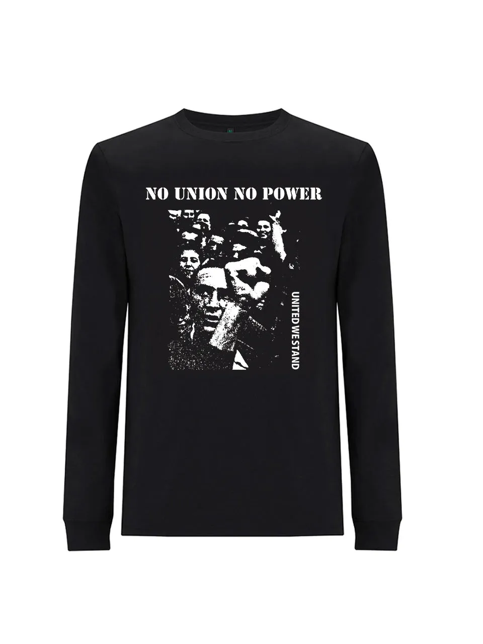 dna merch Keine Einheit Keine Macht Langarmshirt schwarz Bio