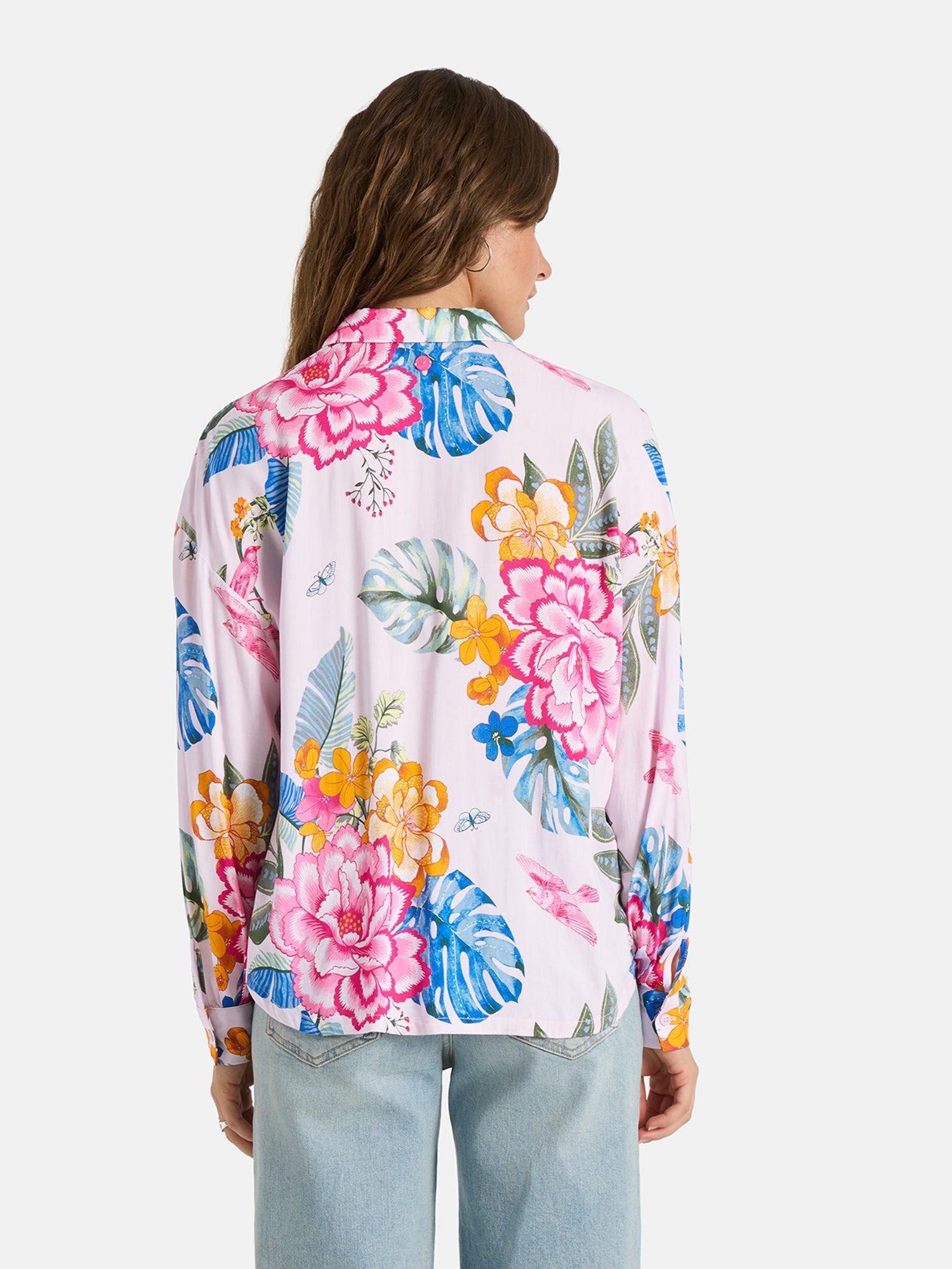 Lieblingsstück OlynnL Bluse pastel pink aus Baumwolle