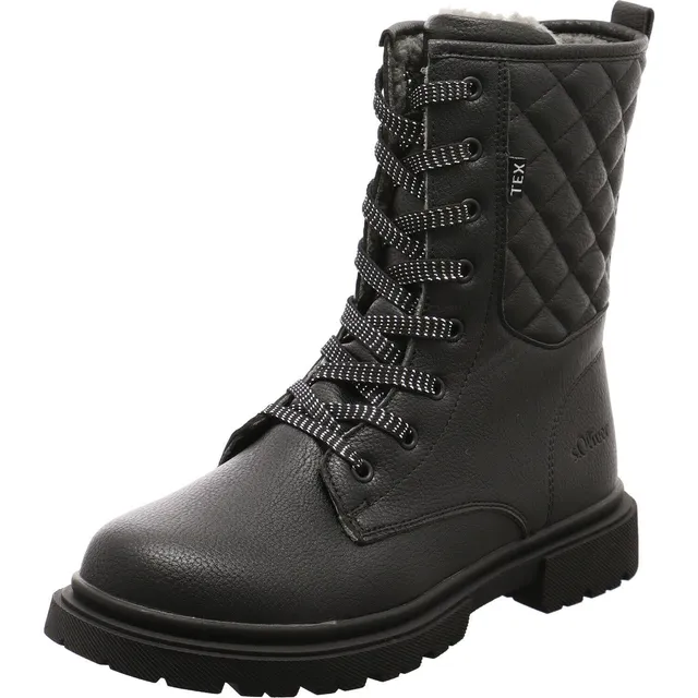 s.Oliver Winterstiefel Mädchen Synthetik schwarz