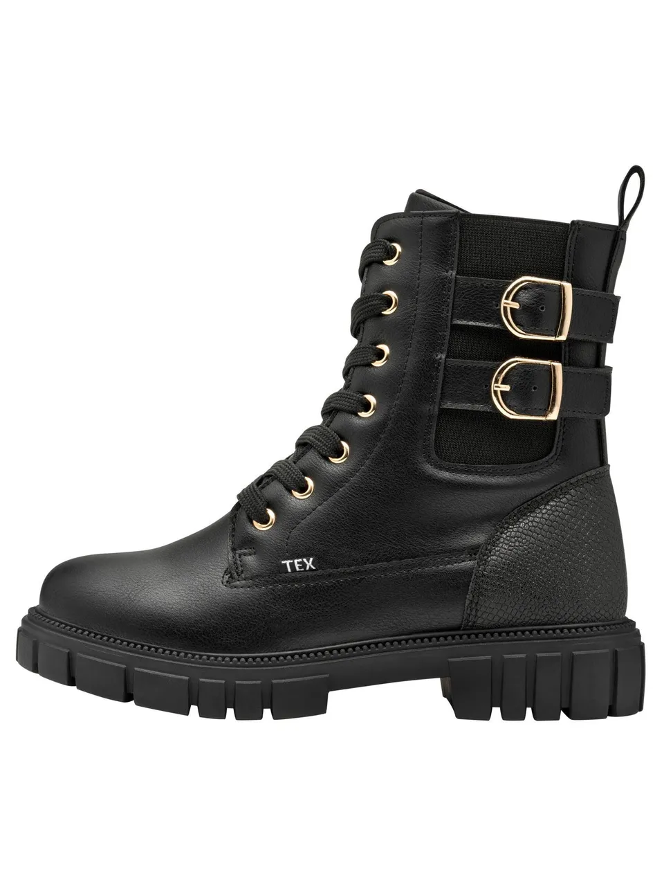 s.Oliver Mädchen-Stiefeletten Schnallen Wasserabweisend 32 EU