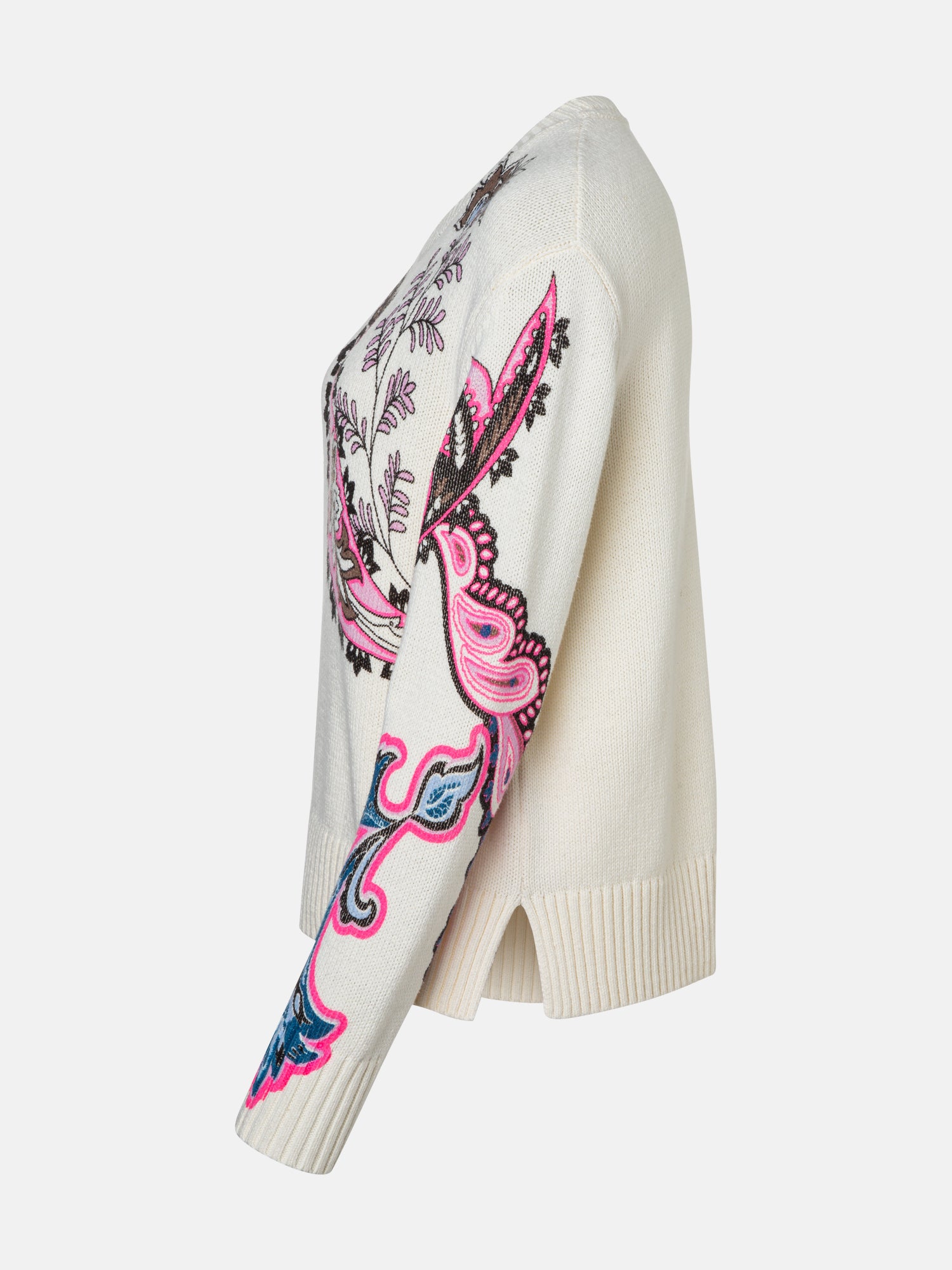Lieblingsstück AldriaL Pullover Baumwollmix offwhite Print