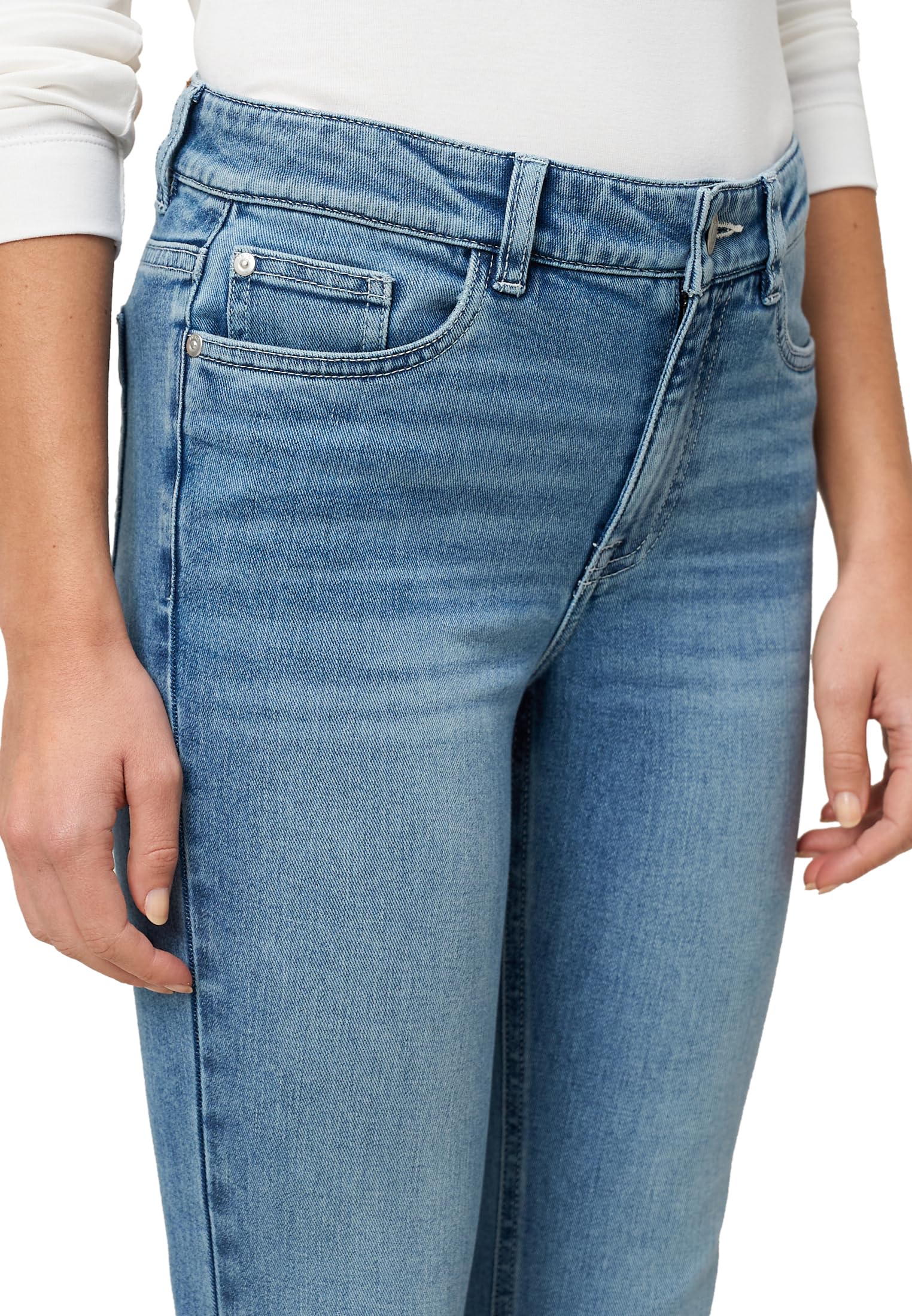 zero Jeans Orlando Damen Blue Denim 40 schmales Bein