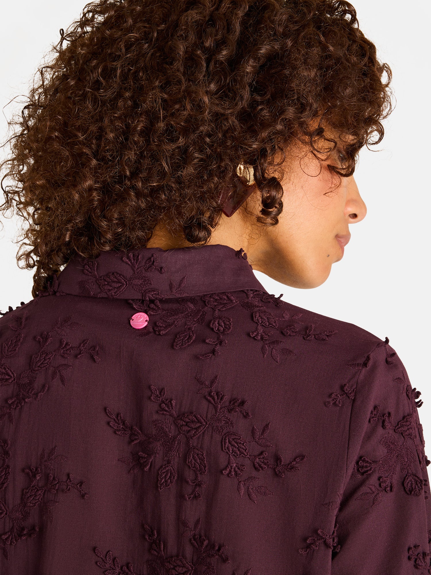 Lieblingsstück FaridaL Bluse fig aus Baumwolle