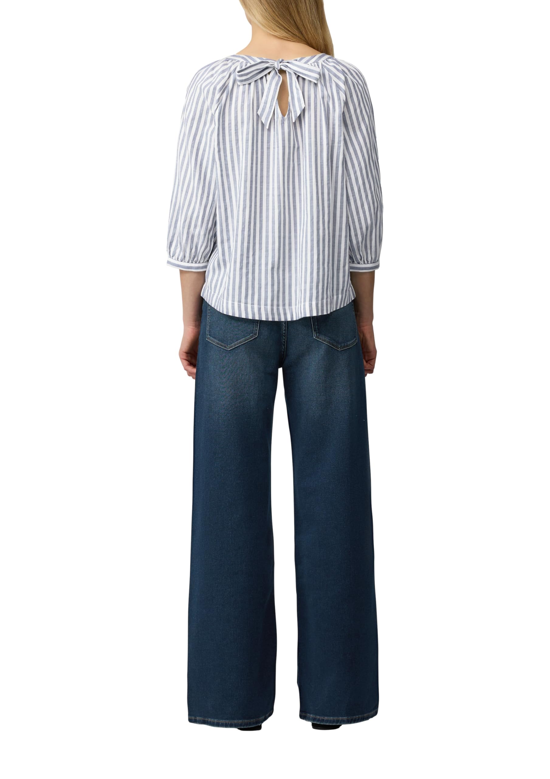 s.Oliver Streifenbluse Damen Carmen sandstein 38