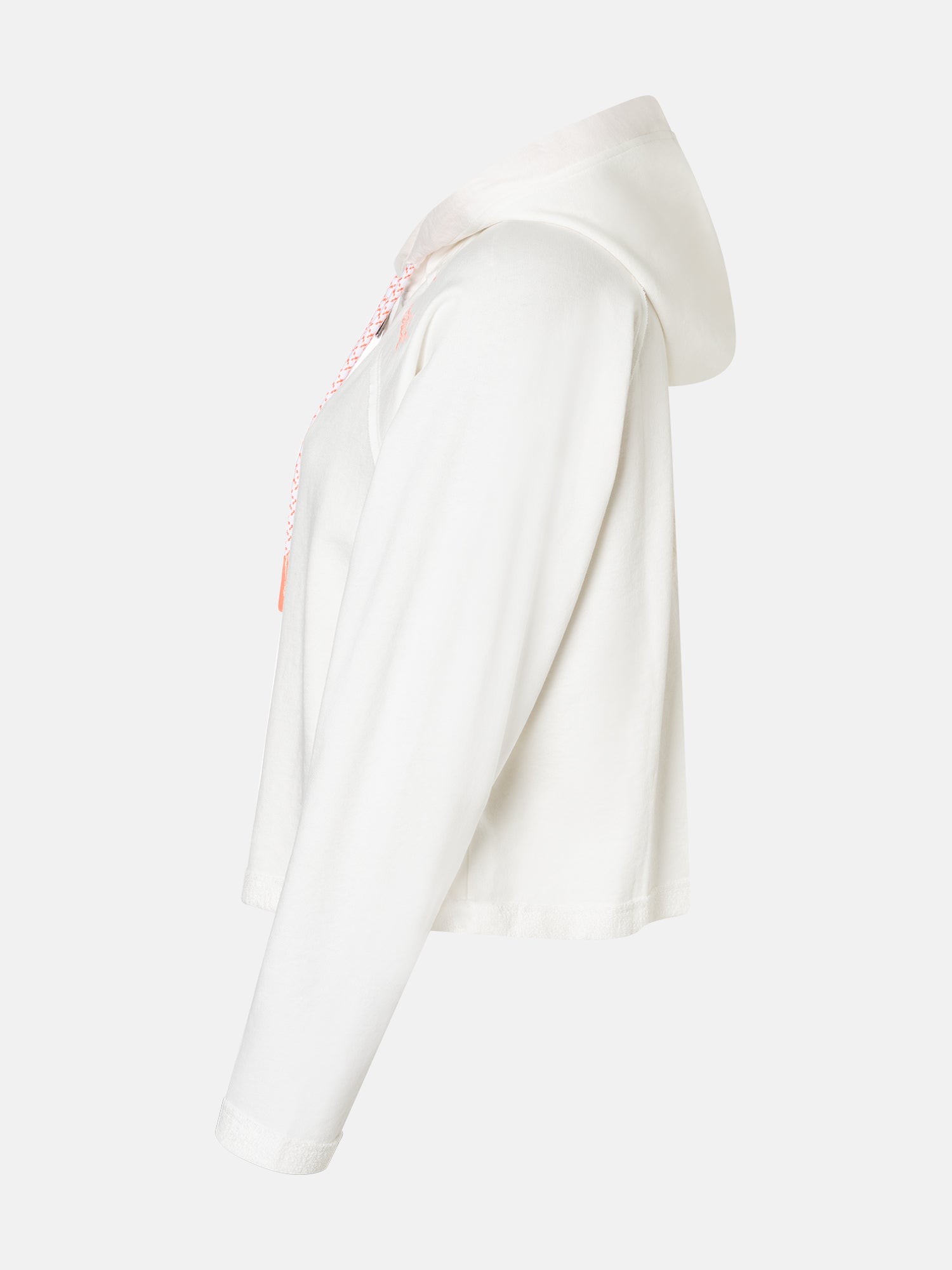 Lieblingsstück GwendyL Sweatjacke offwhite Baumwollmix Kapuze