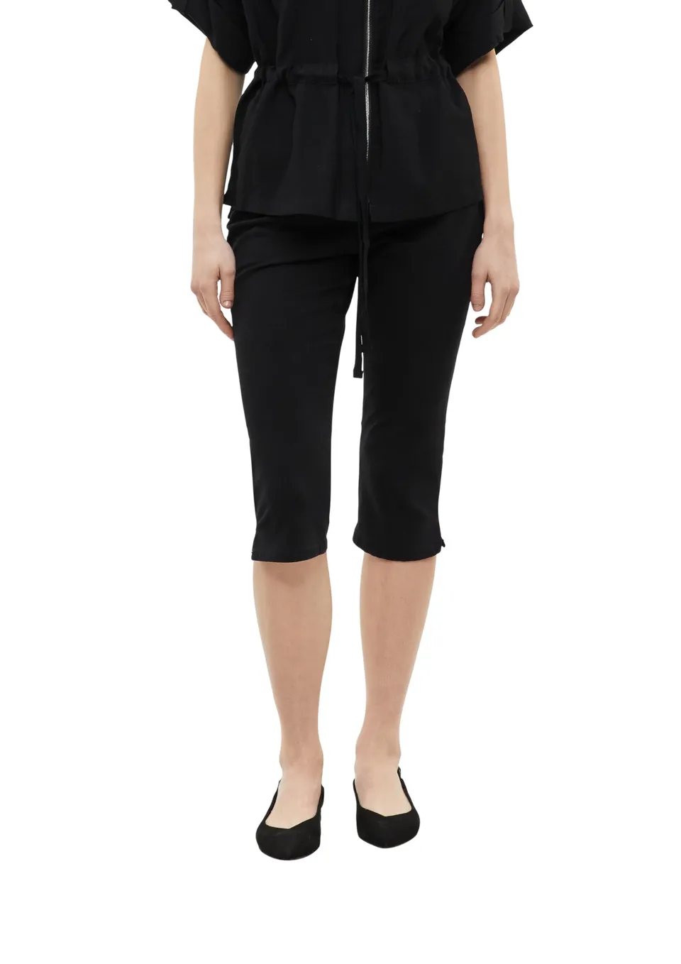 s.Oliver 2180975 Capri Jeans Slim Fit weiß Größe 40