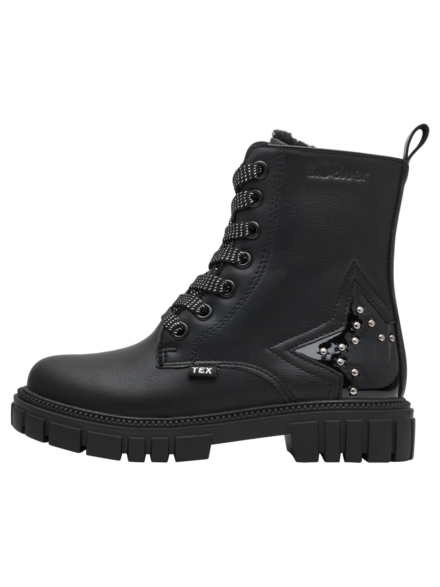 s.Oliver WL Lace Boot 5-46200-43 Schneestiefel 32 Schwarz warm